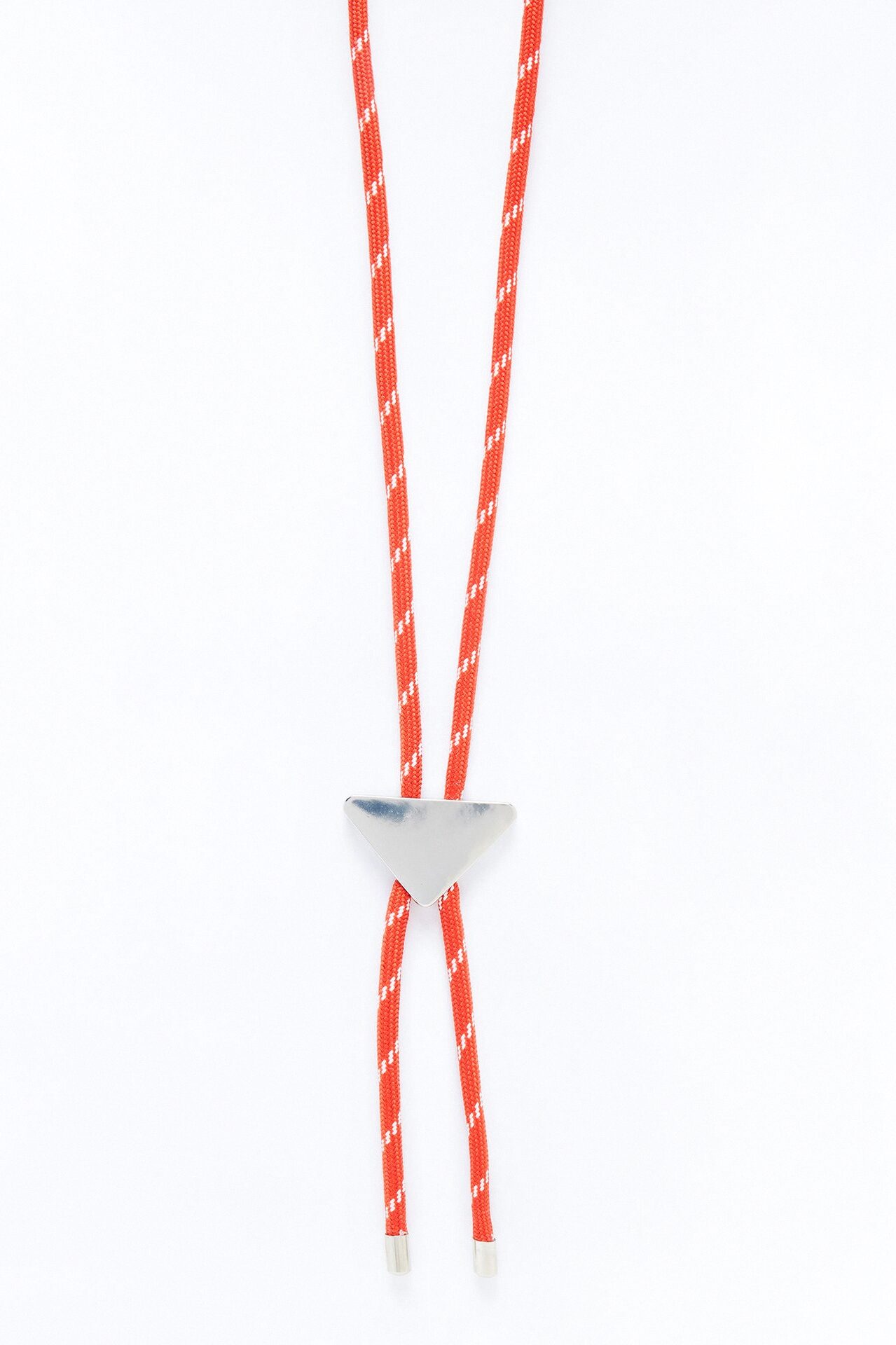 Fire Bungee Cord Necklace - Orange/combo