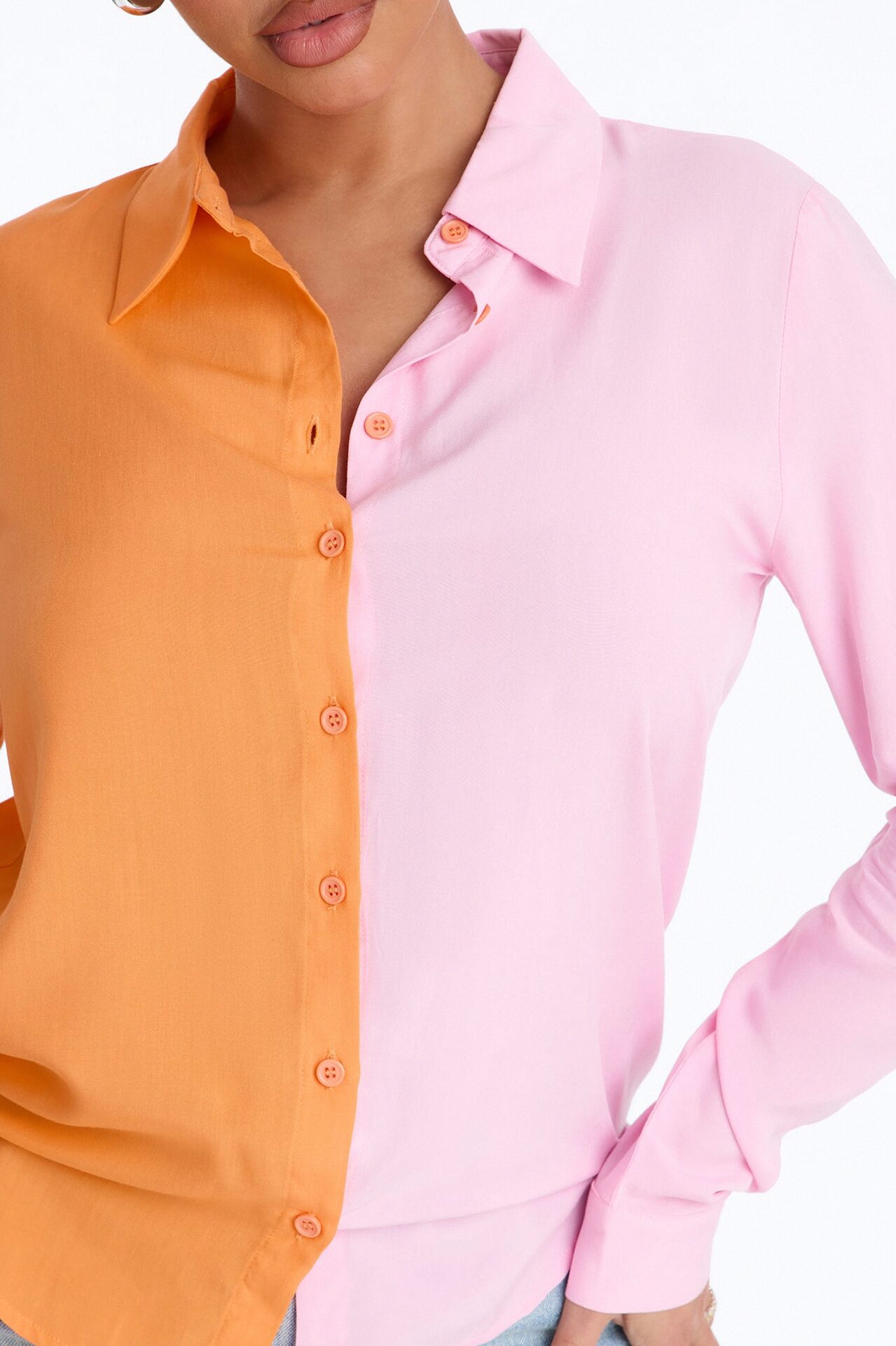 Didn't Cha Know Shirt - Orange/combo