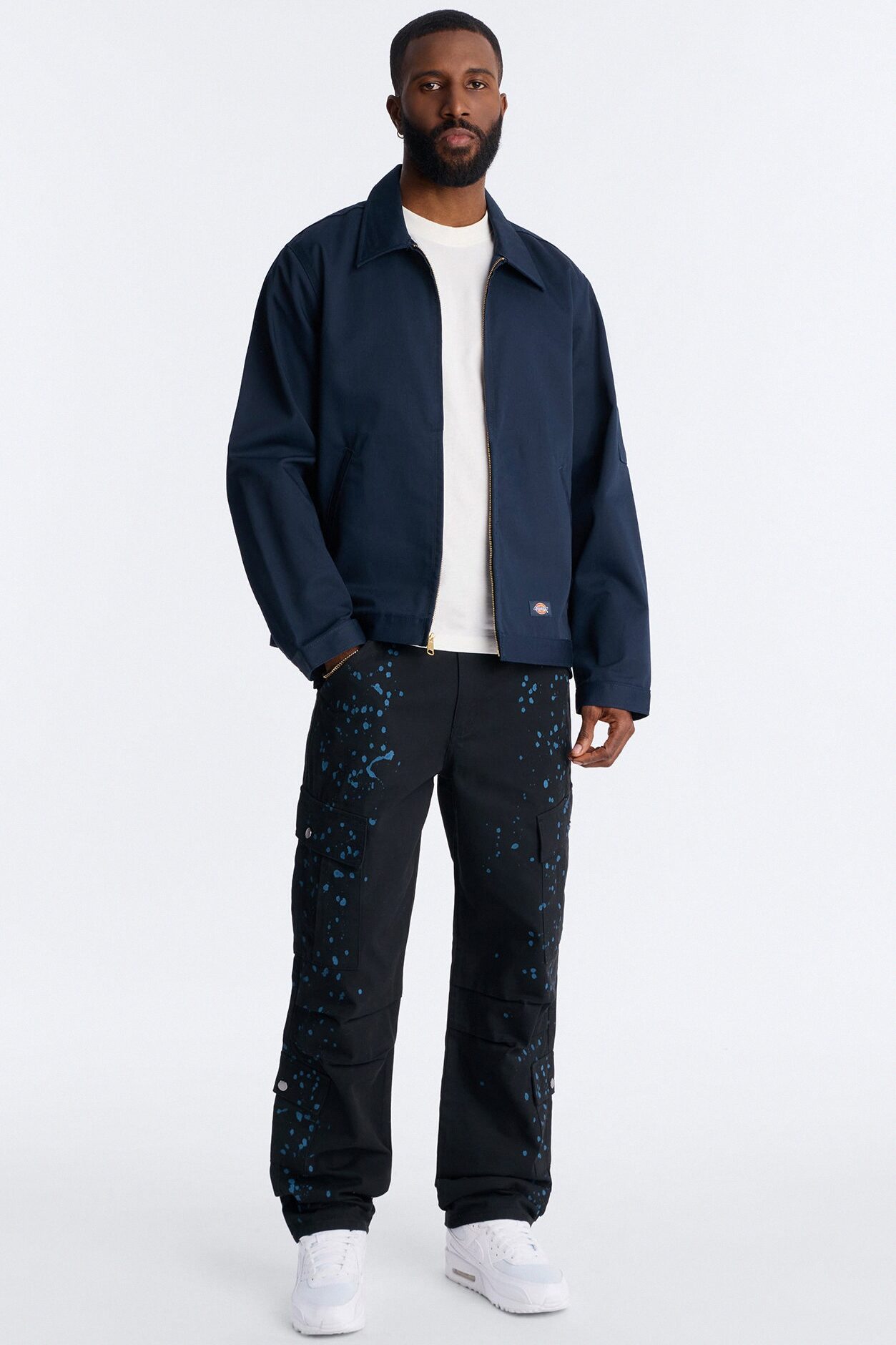 Straight New Age Canvas Pant - Black