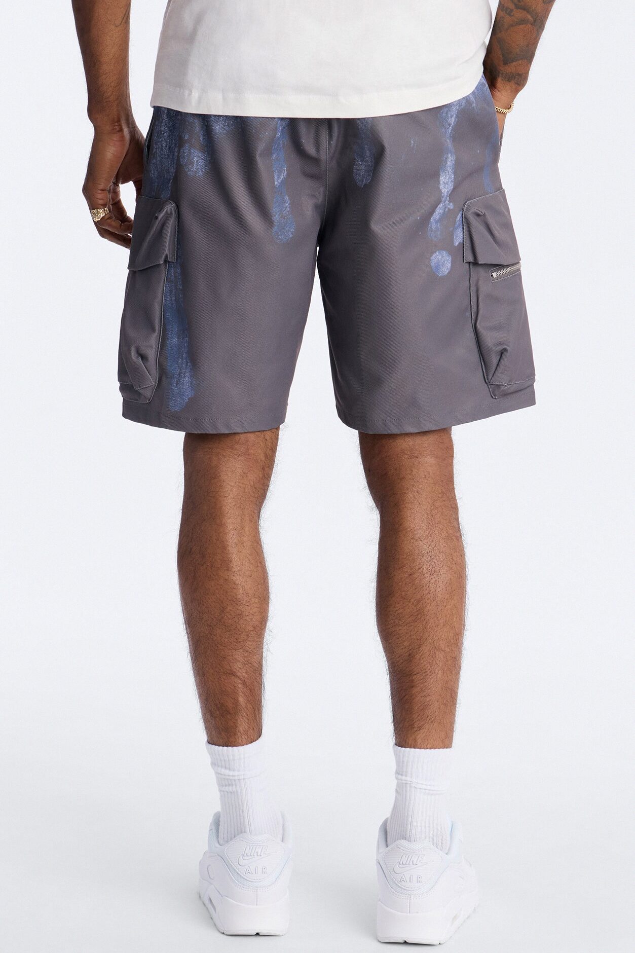 Relaxed Traveling Artist Short - Grey