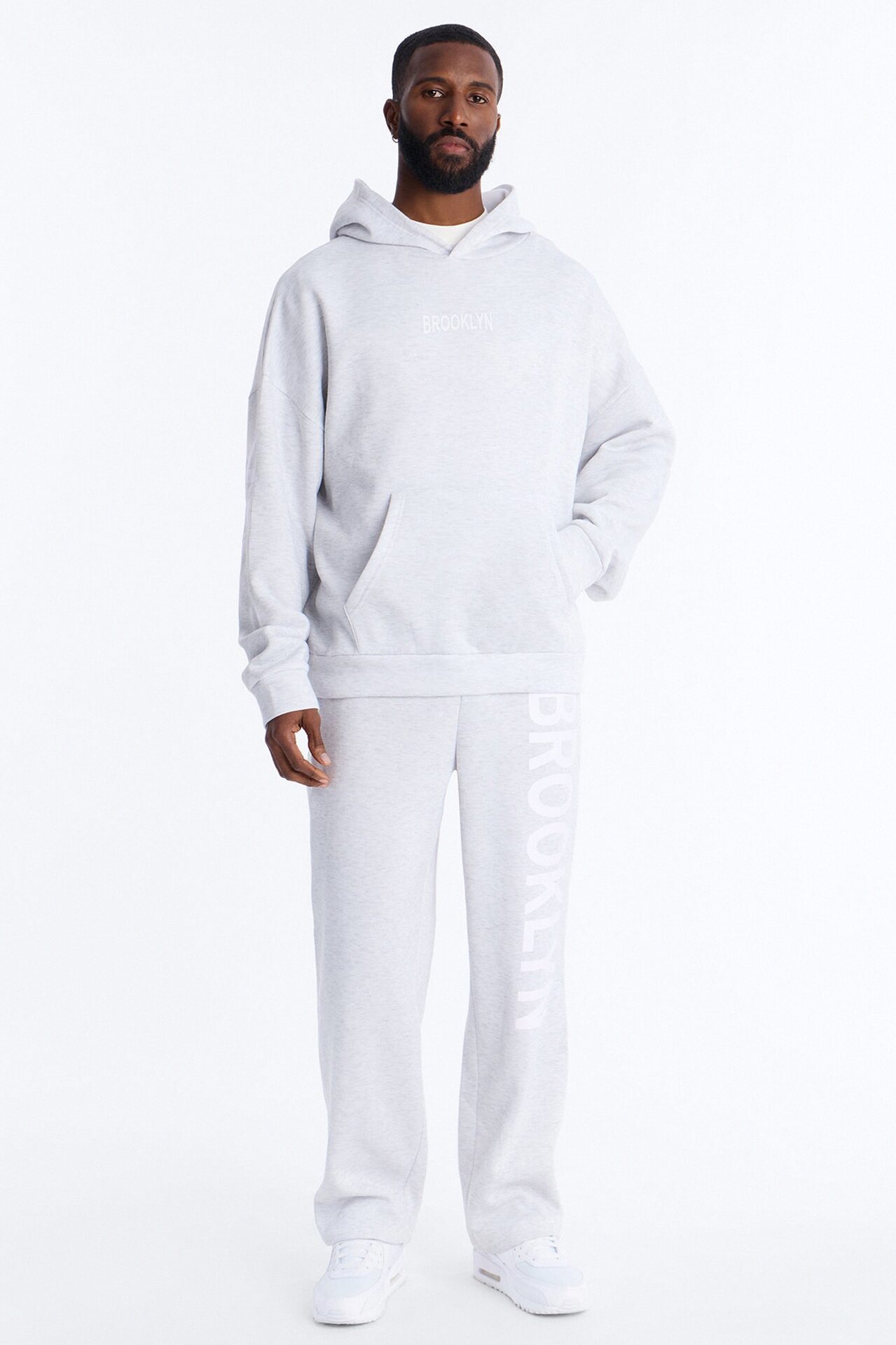 Brooklyn Till I Die Hoodie - Heather Grey