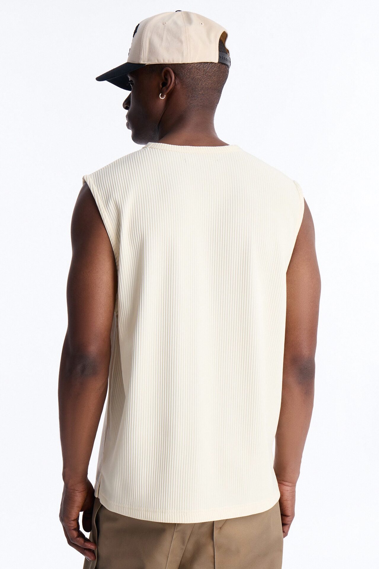Show Up Muscle Tank - Off White