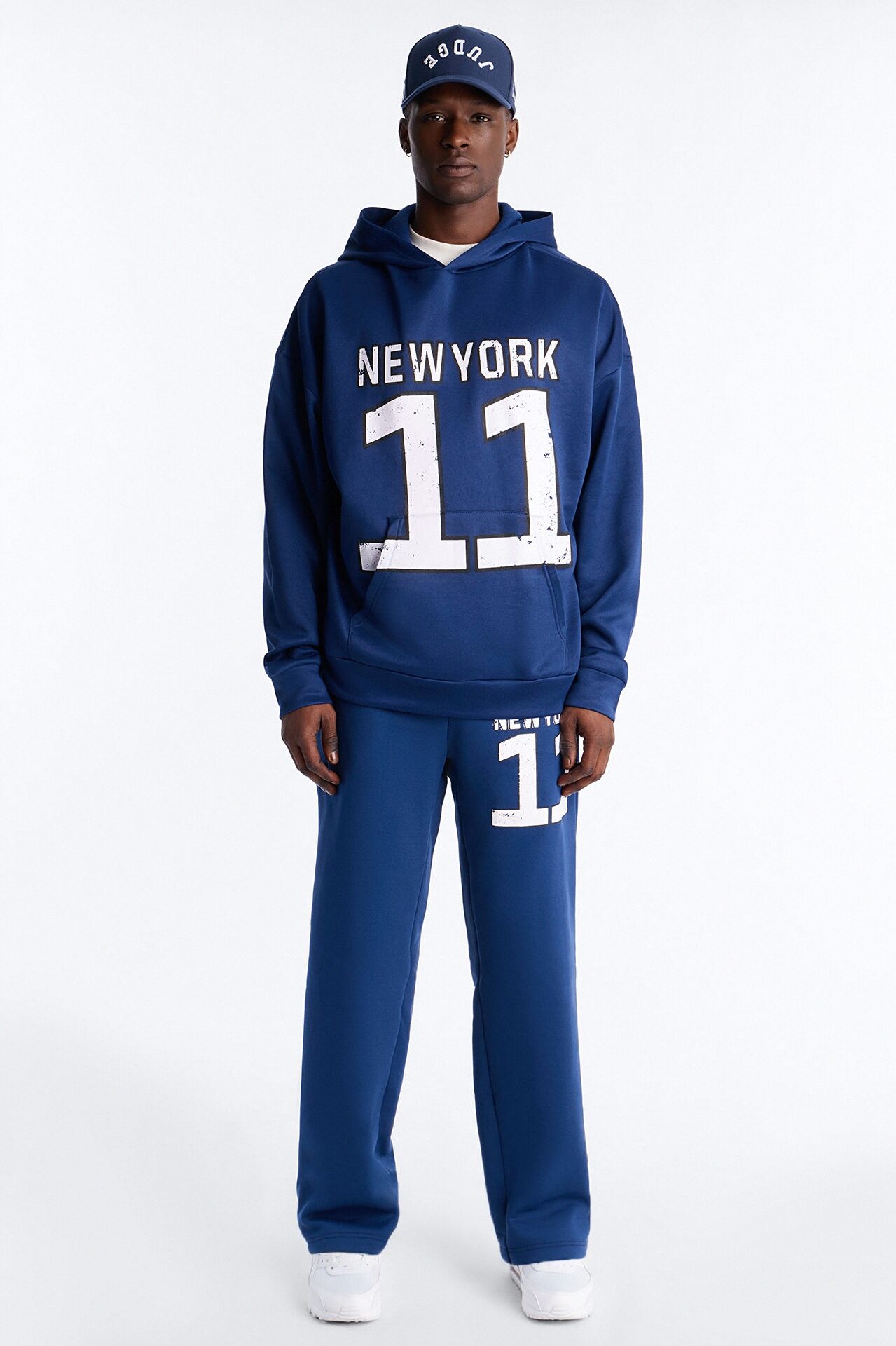 New York Classic Hoodie - Navy