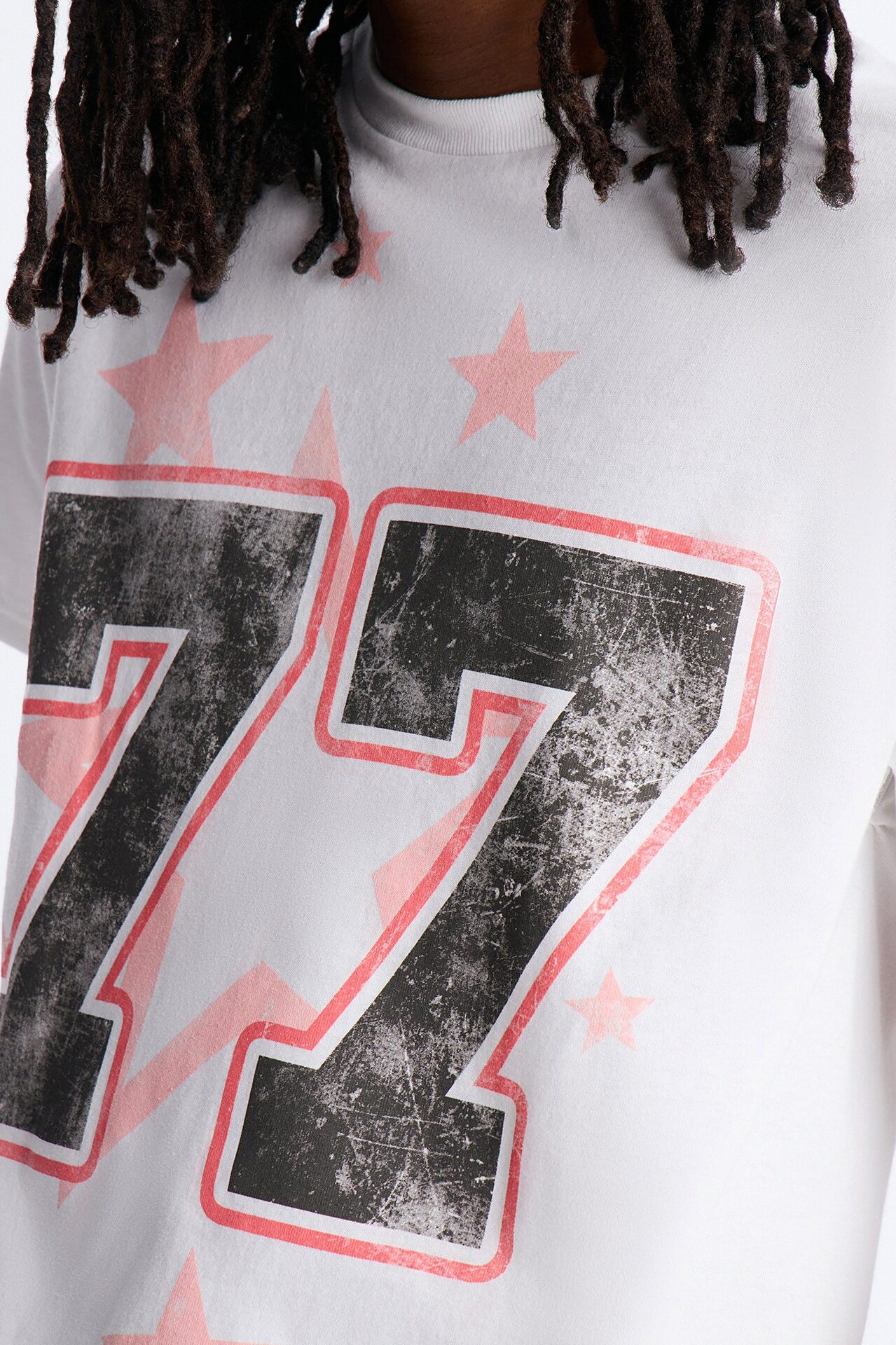 Faith Over Fear 77 Short Sleeve Tee - White