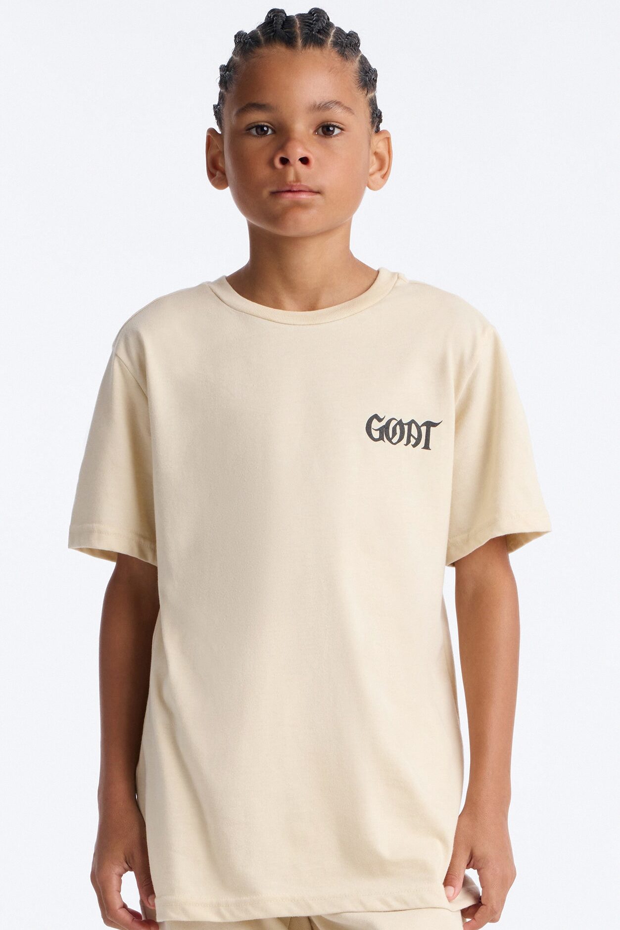 Mini The GOAT Forever Short Set - Cream