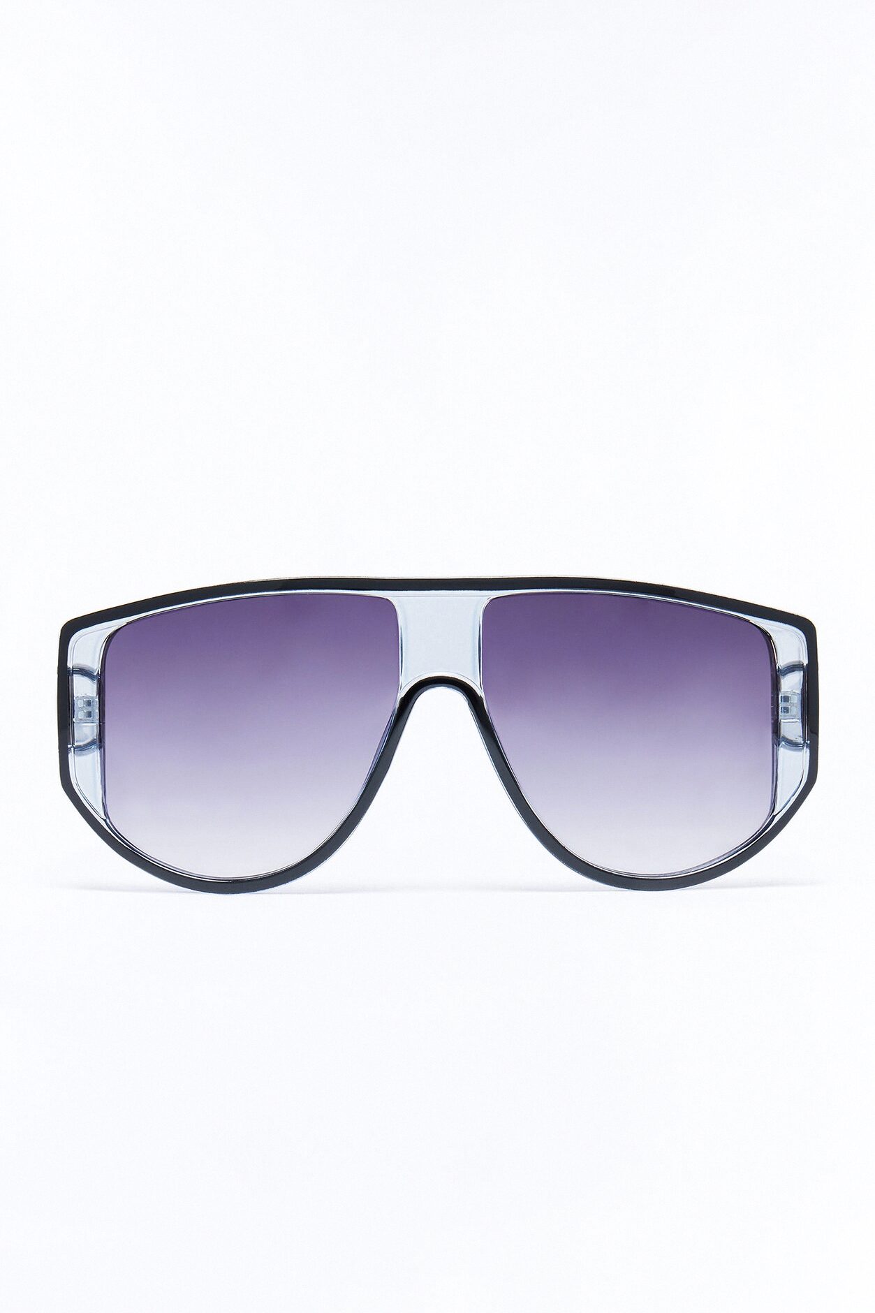 Top Model Sunglasses - Black/Grey