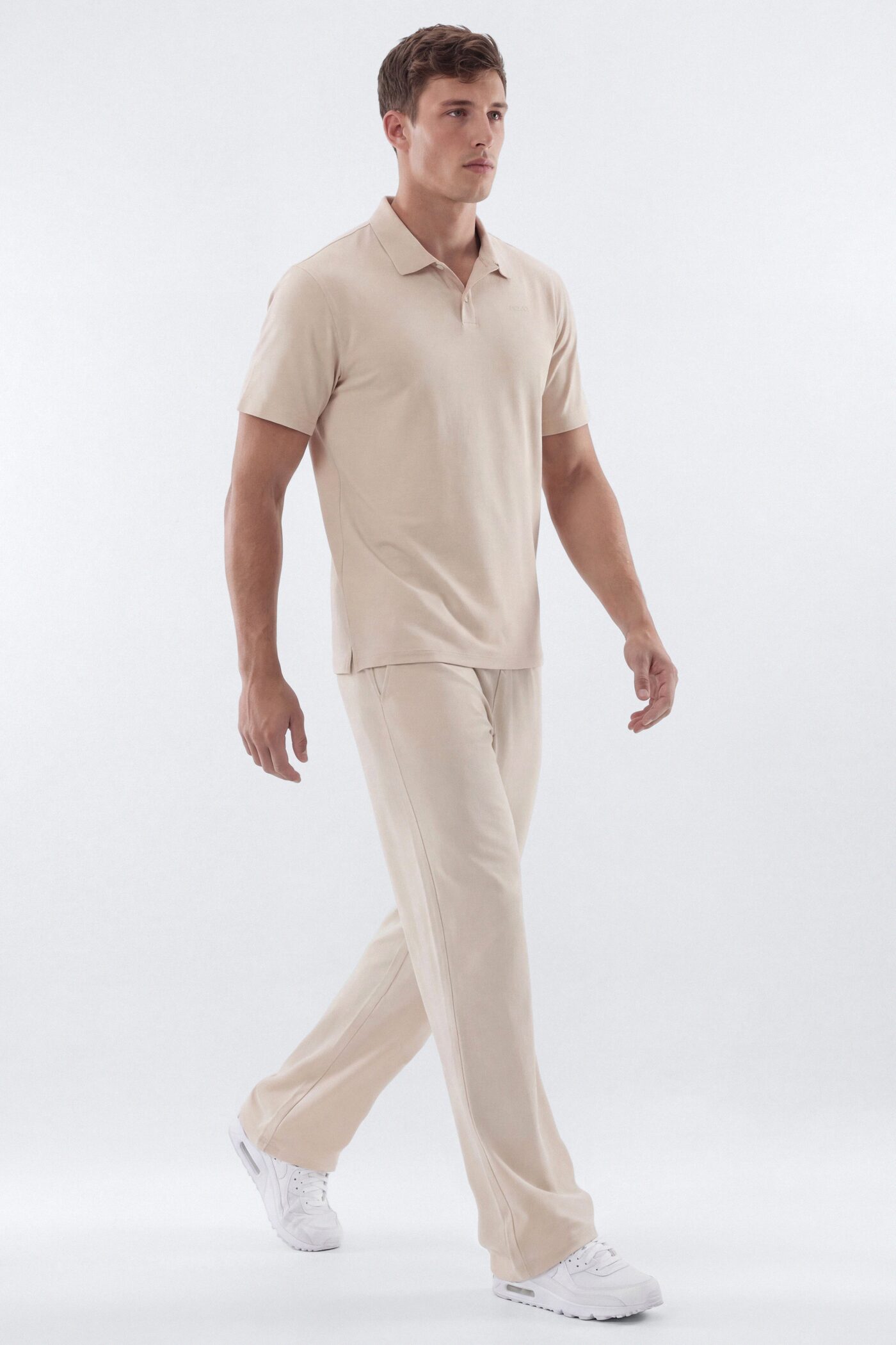 DryCore™ Active Polo Shirt - Oat Milk