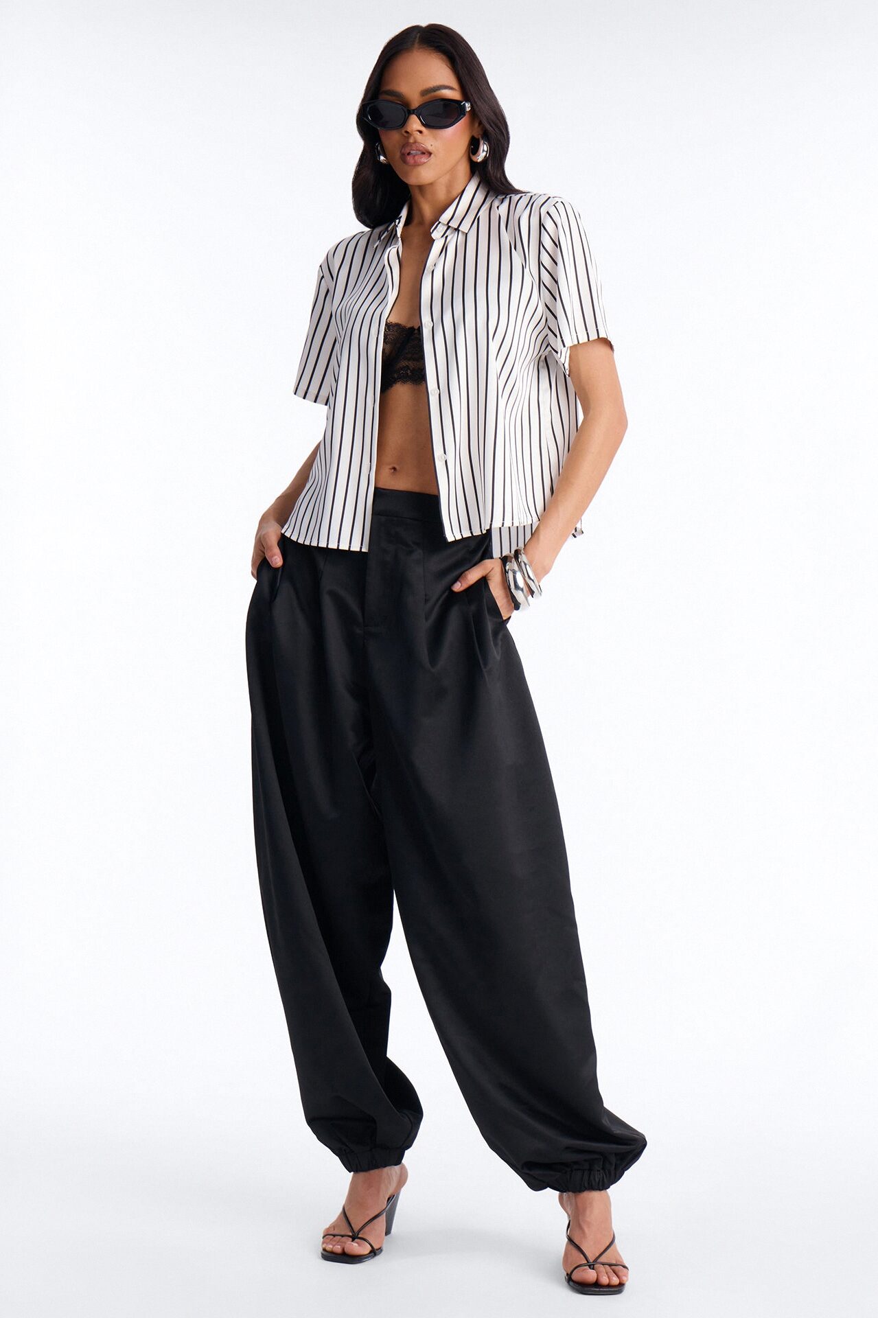 Whimsy Striped Shirt - Ivory/combo
