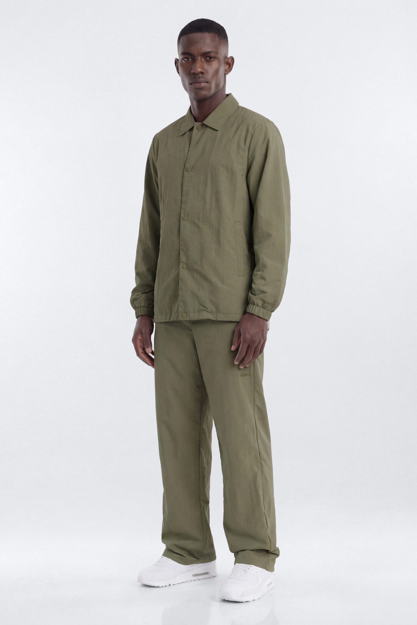 CoreNylon Active Coach's Jacket - Moss