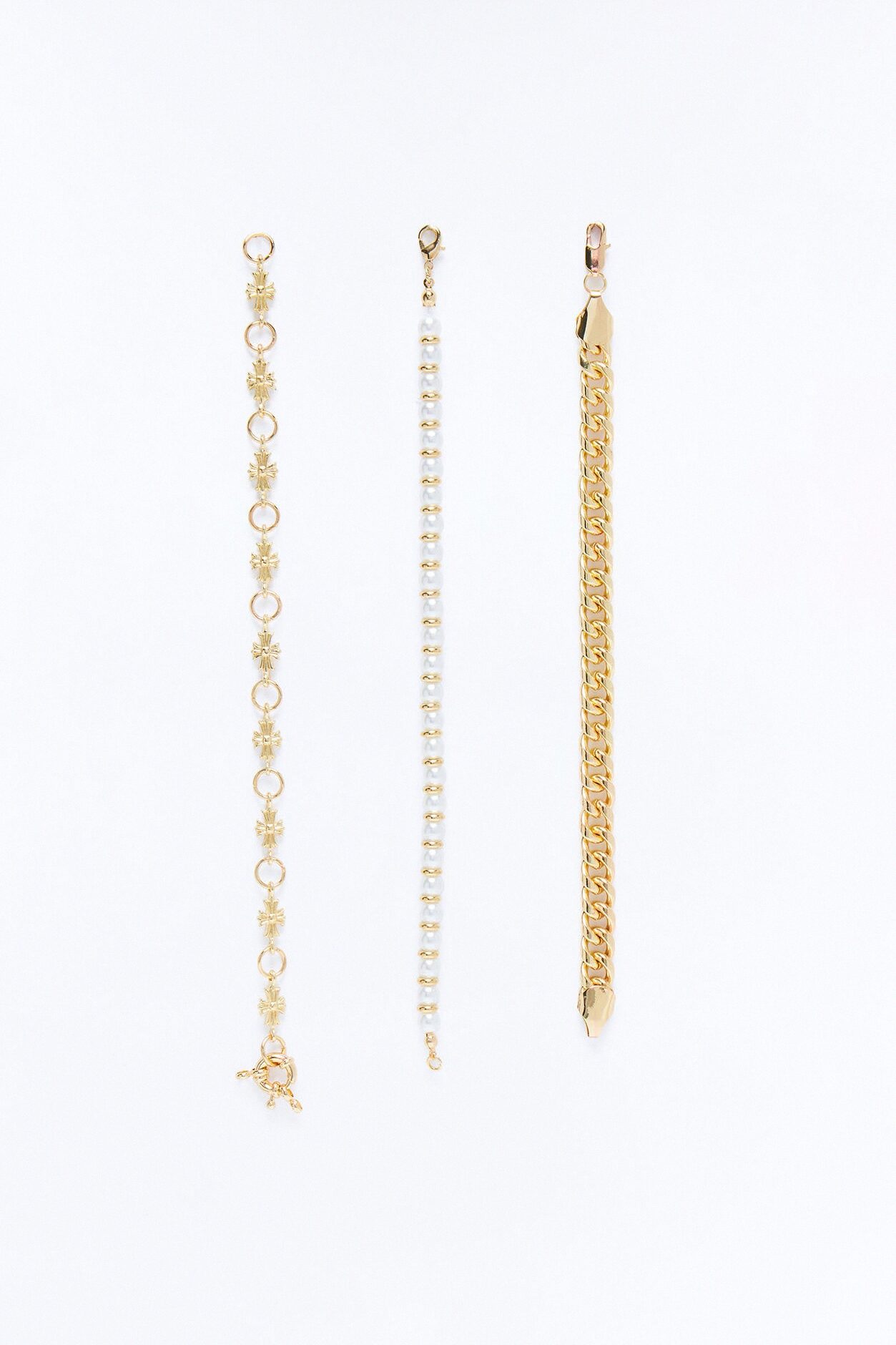 Majestic Aura Bracelet Set - Gold