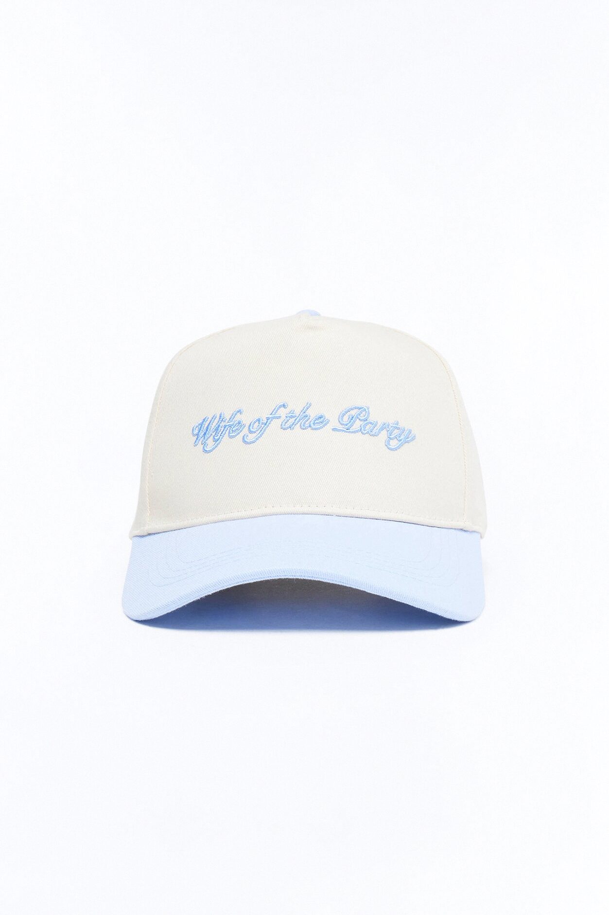 Wife Of The Party Baseball Hat - Blue/combo