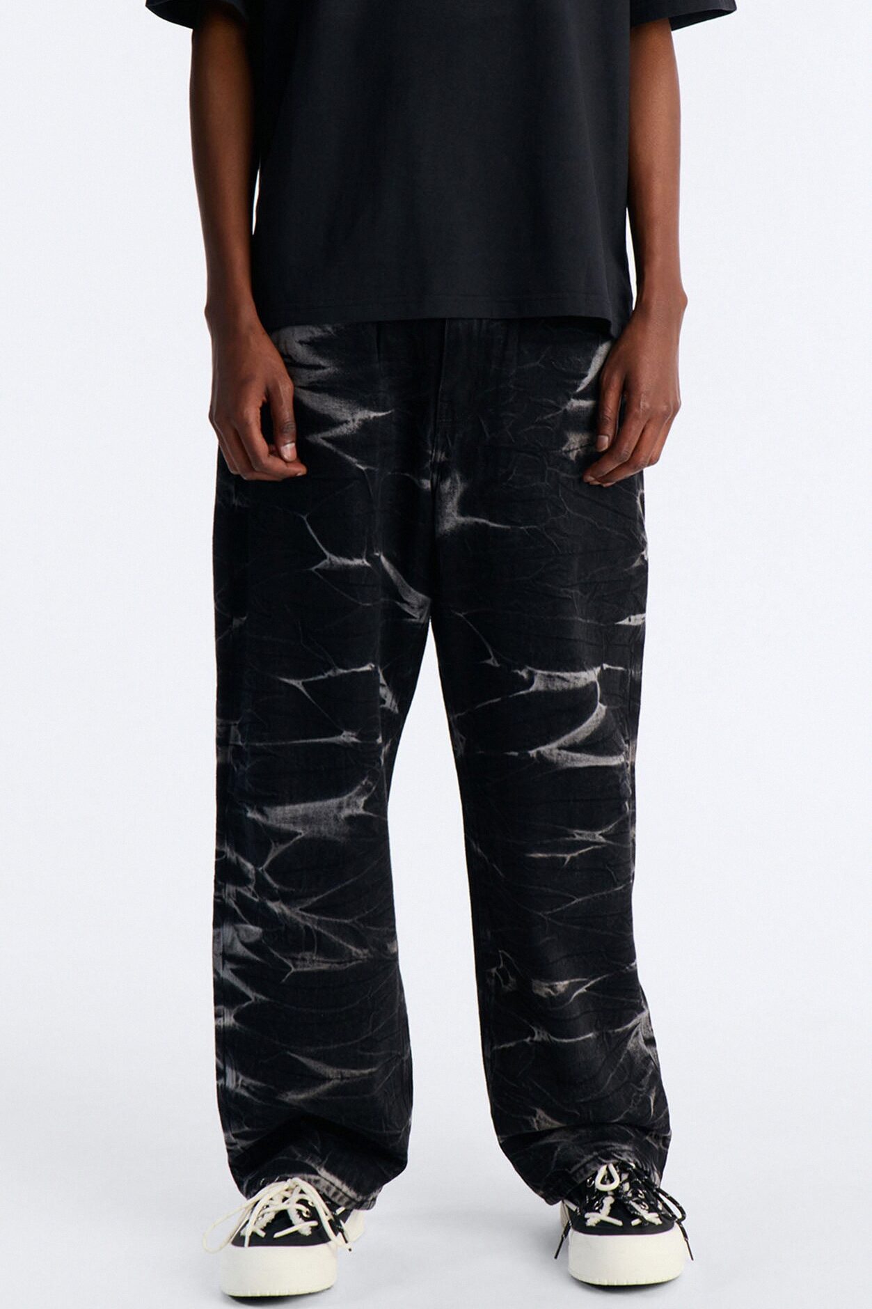 Baggy Shockwave Jean - Black Wash