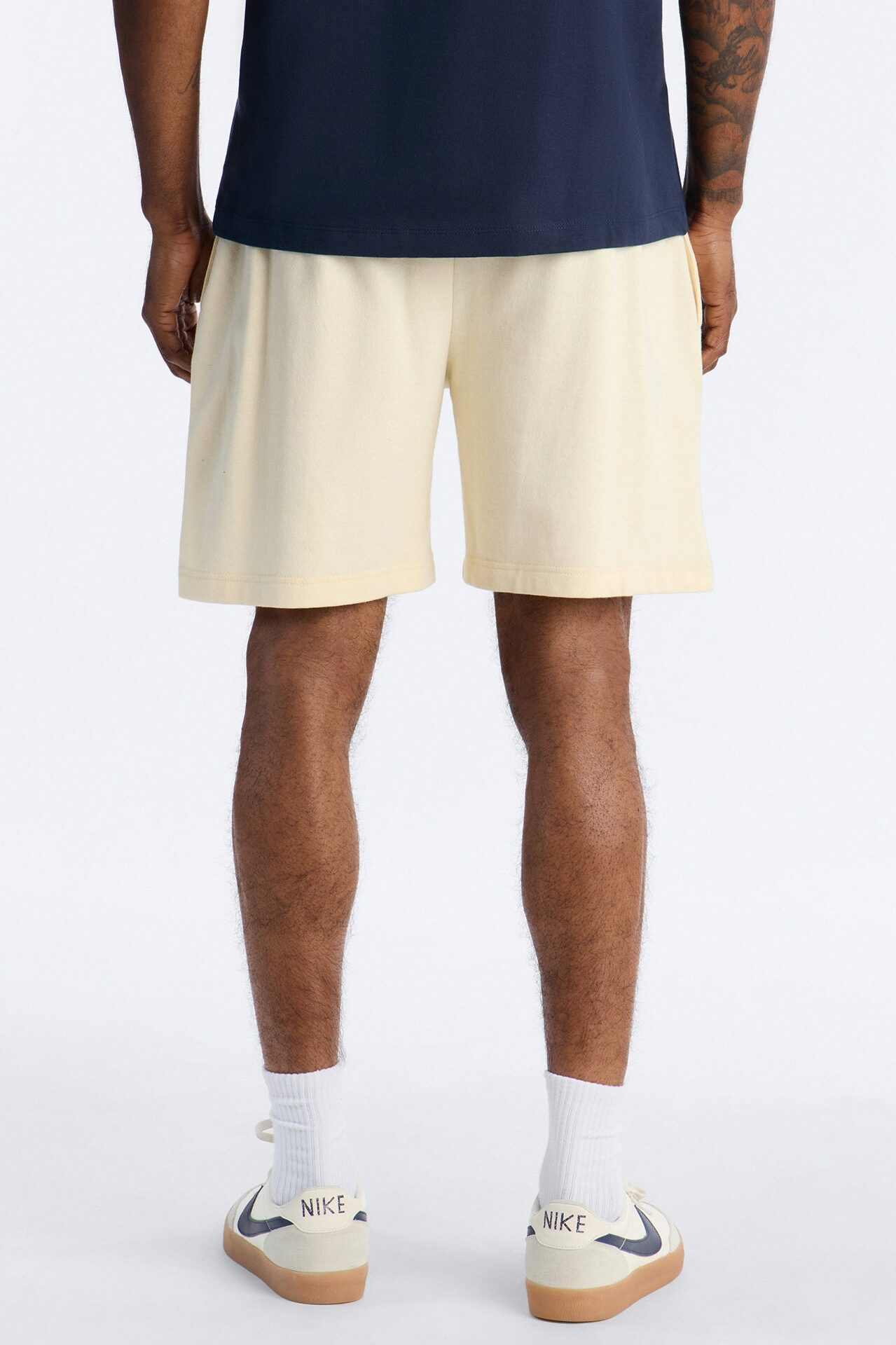 Natural Affinity Sweatshorts - Cream
