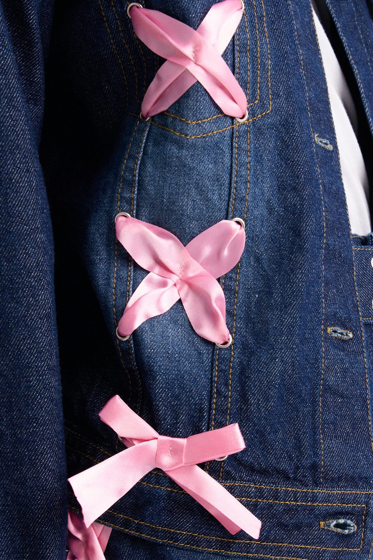 Mini Wildest Dreams Denim Jacket - Dark Wash