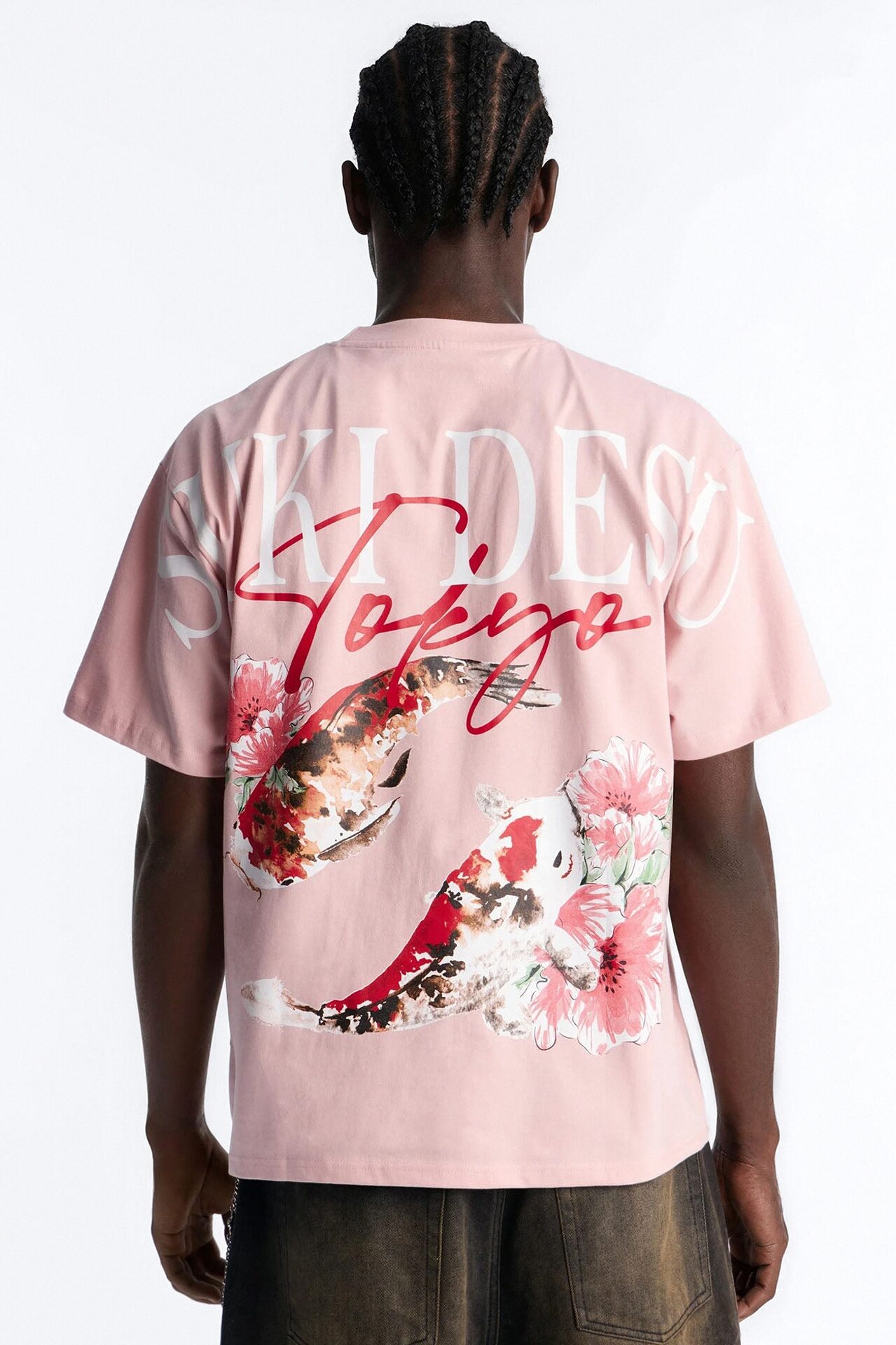 Suki Desu Tokyo Oversized Short Sleeve Tee - Pink