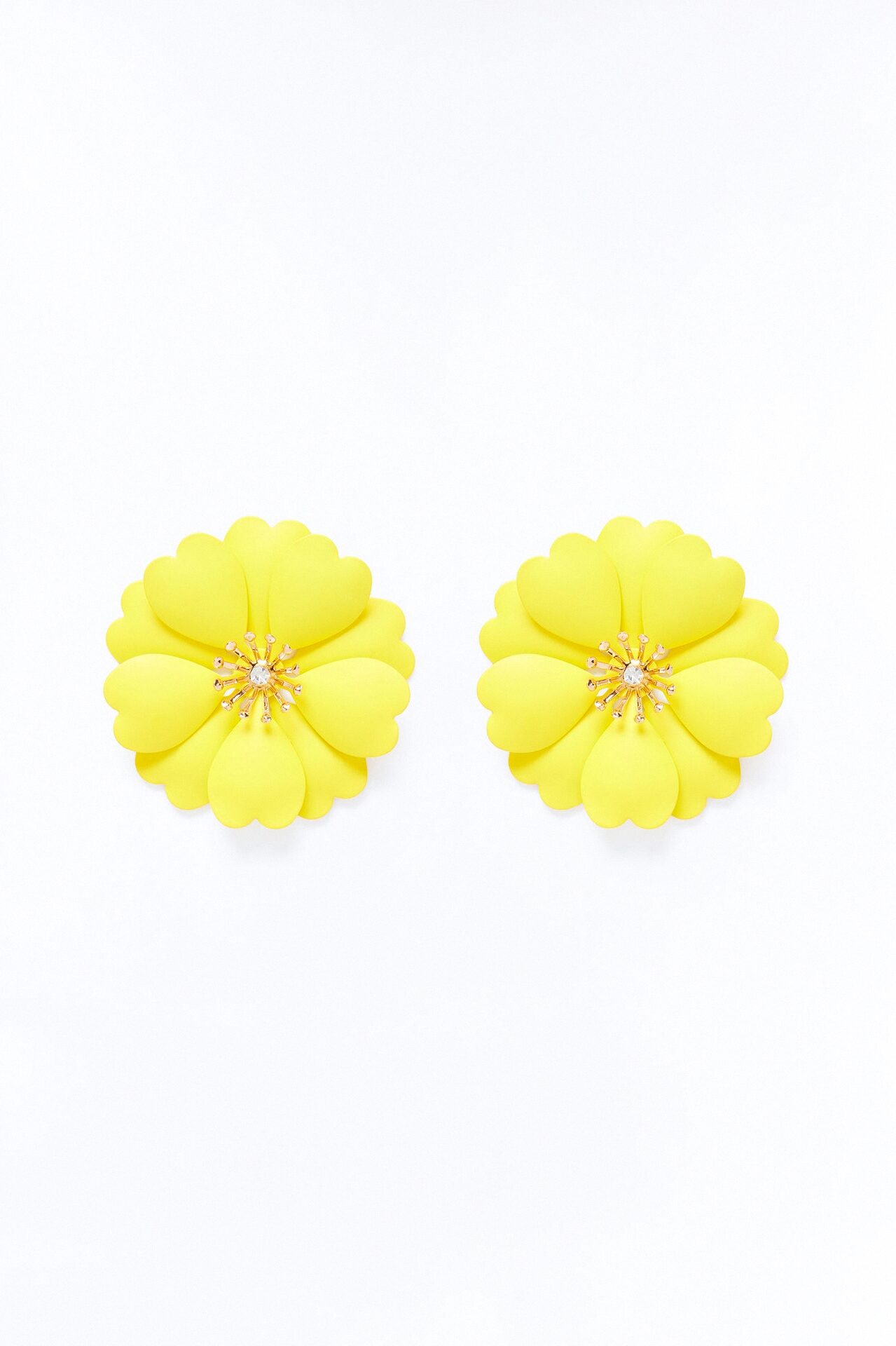Fleurish Earrings - Yellow