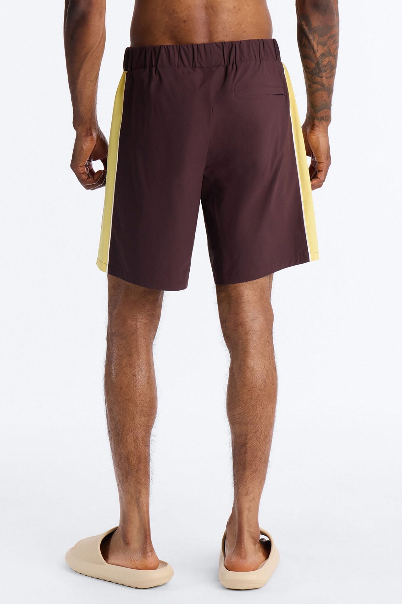 Everyday Stretch Paneled Boardshorts 9″ - Brown