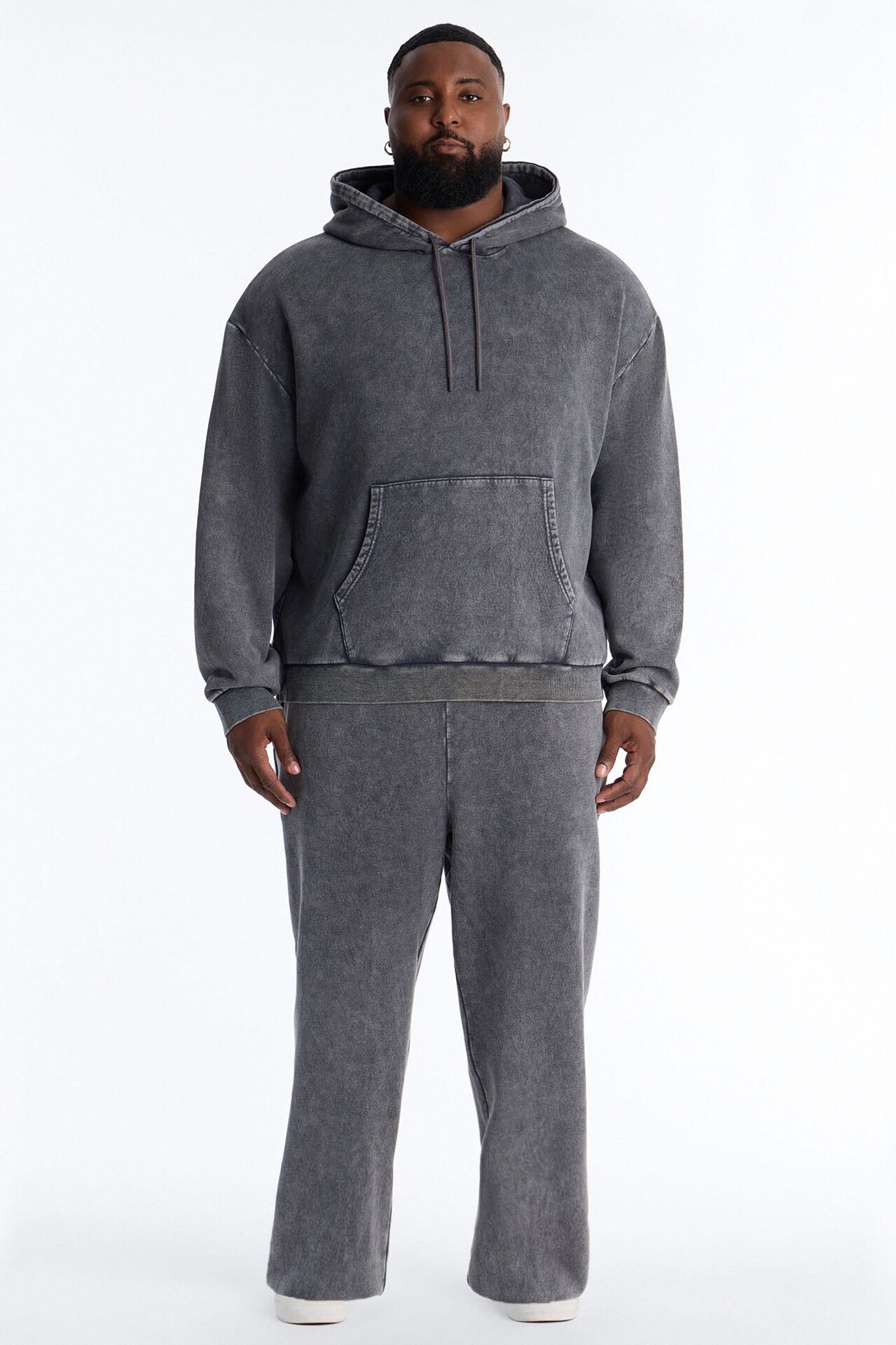 On The Go Washed Jogger - Charcoal