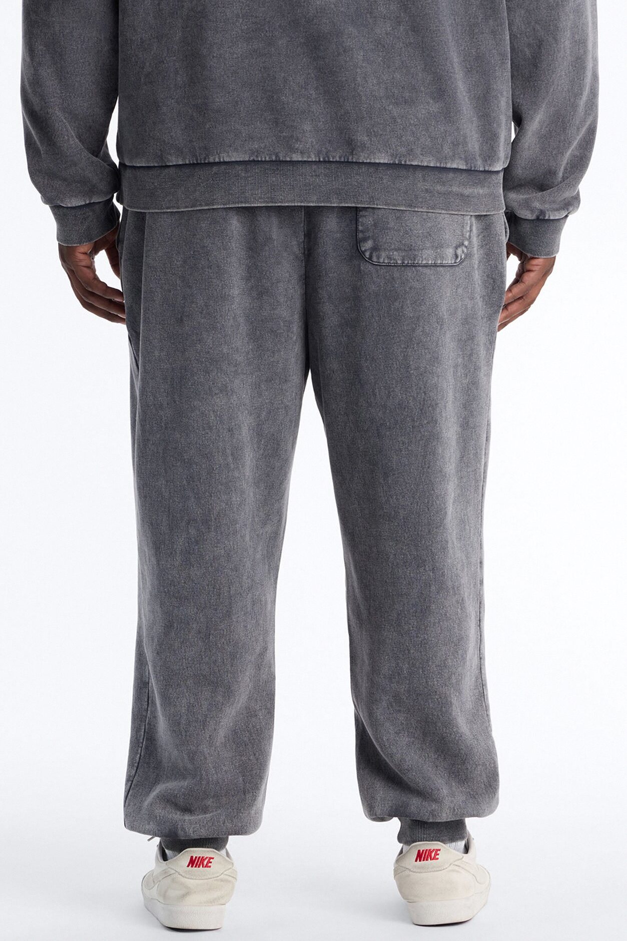 On The Go Washed Jogger - Charcoal