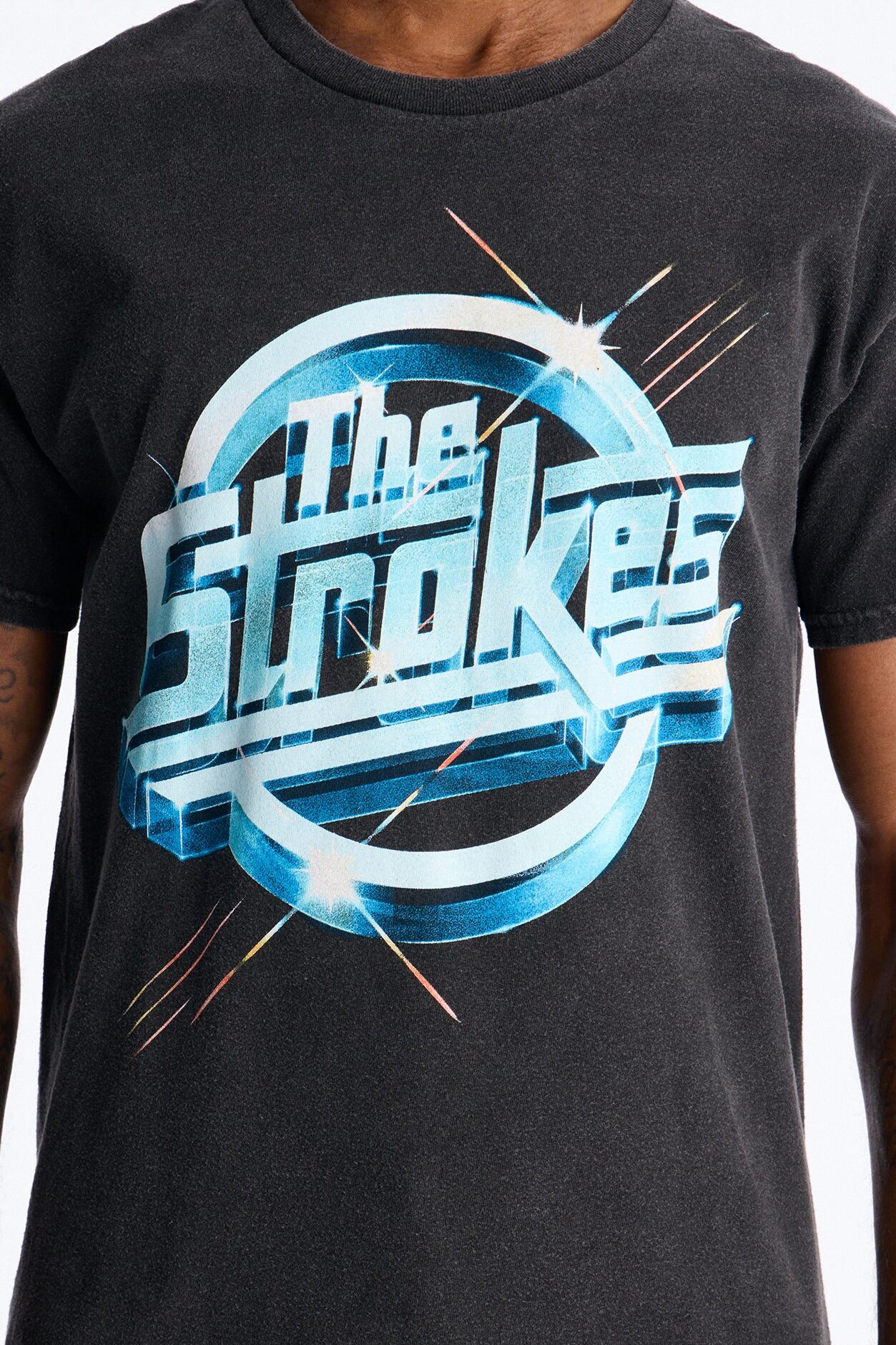 The Strokes Tour 2004 Short Sleeve Tee - Black