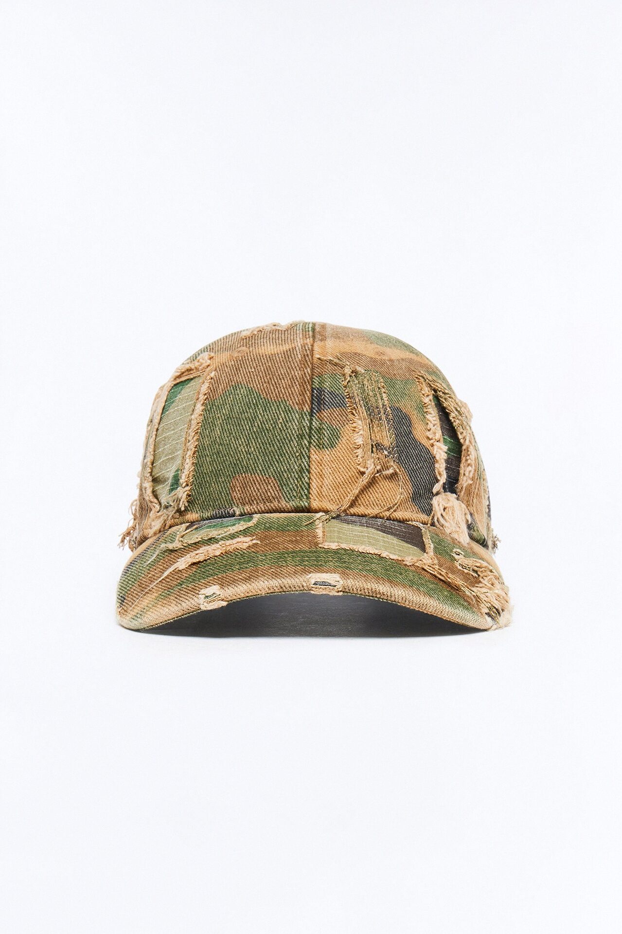 Downtown Distressed Camo Hat - Camouflage