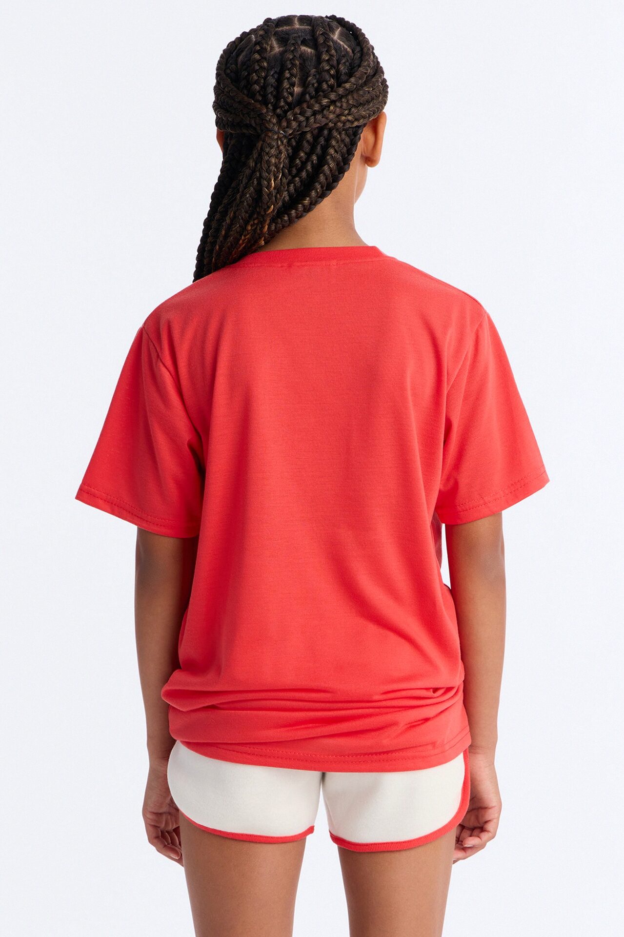 Mini Just Know I'm God's Favorite Short Set - Red/combo