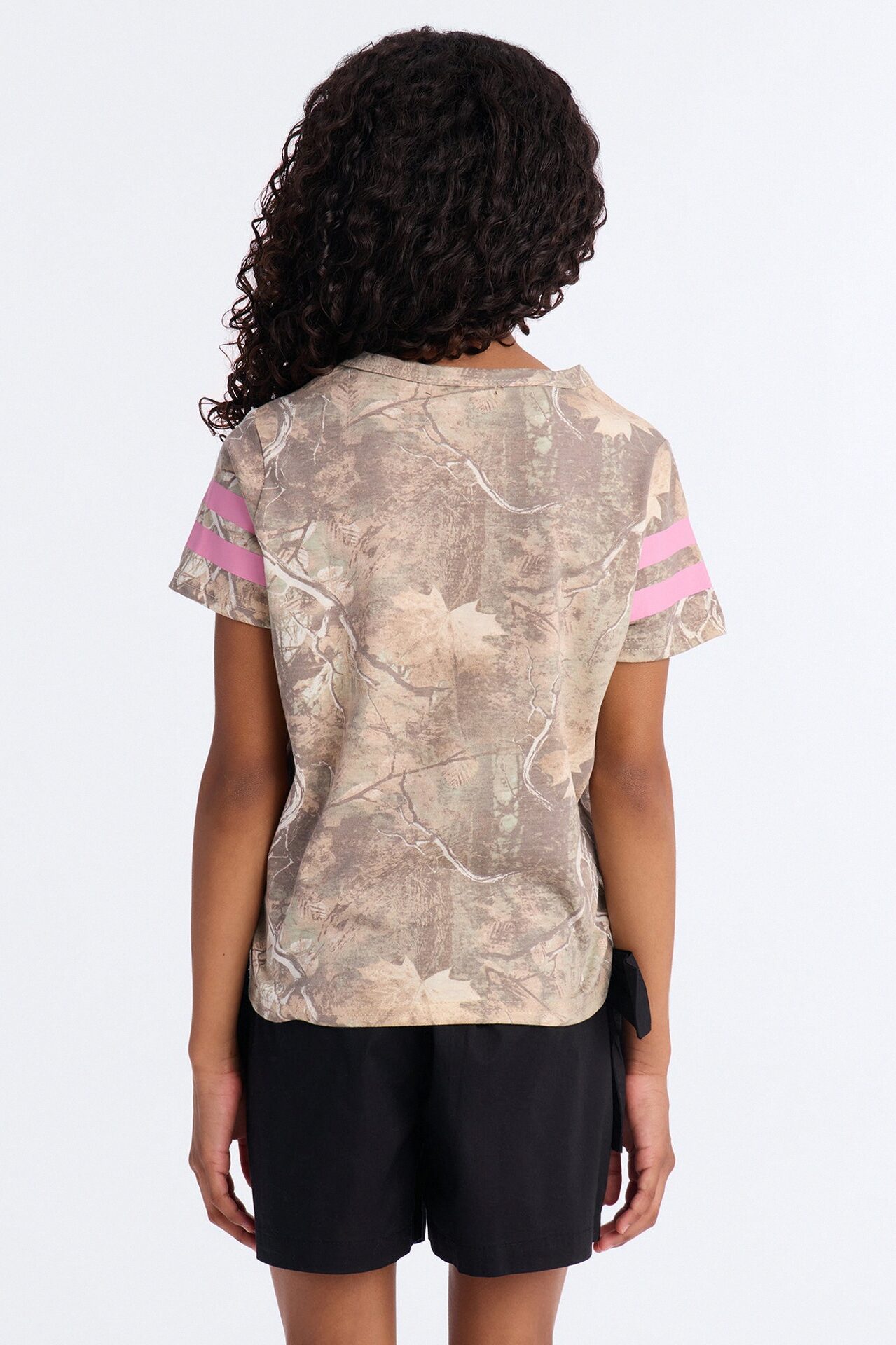 Mini Dara Camo Short Sleeve Jersey - Camouflage