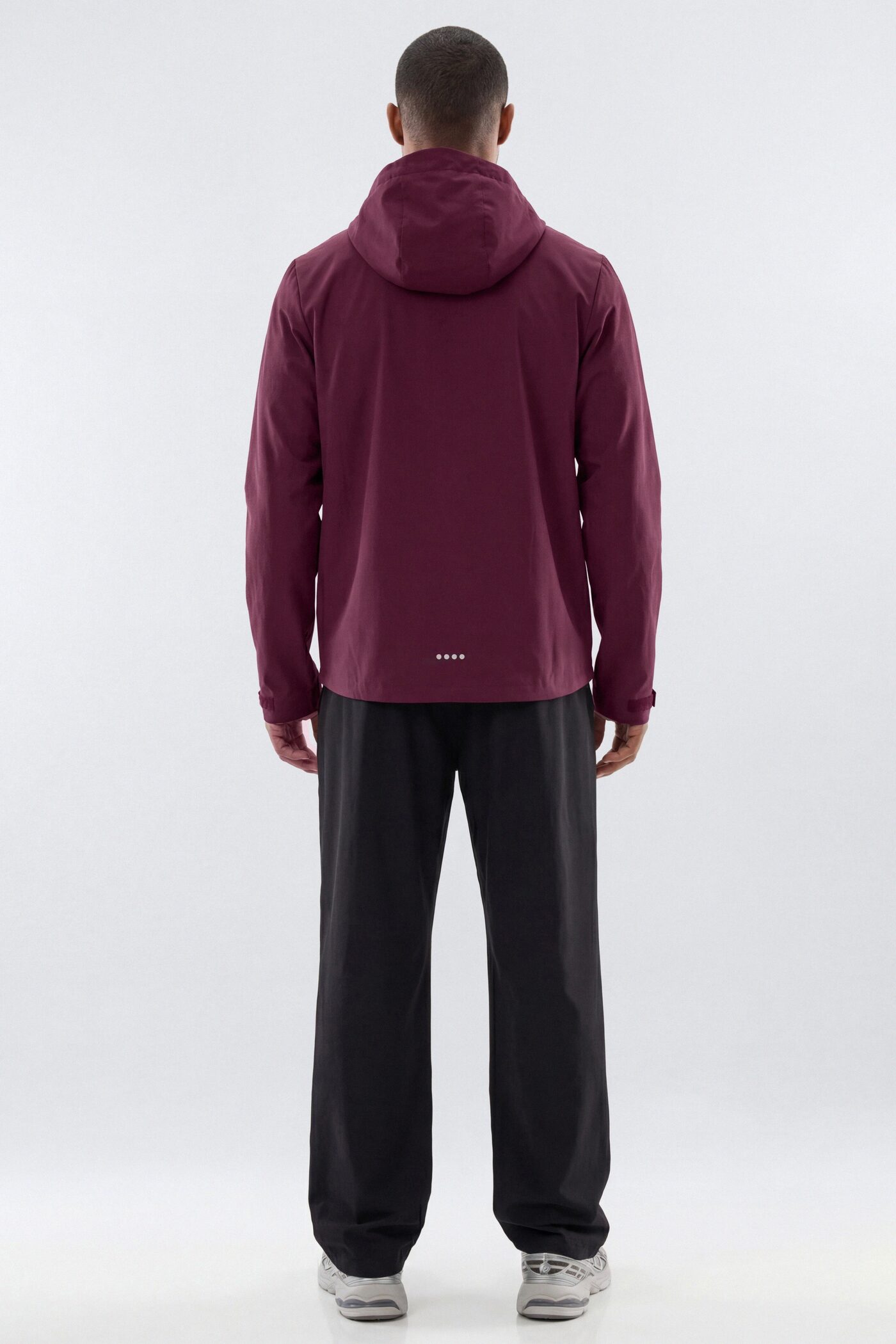 ActiveNylon™ Full Zip Hooded Jacket - Merlot