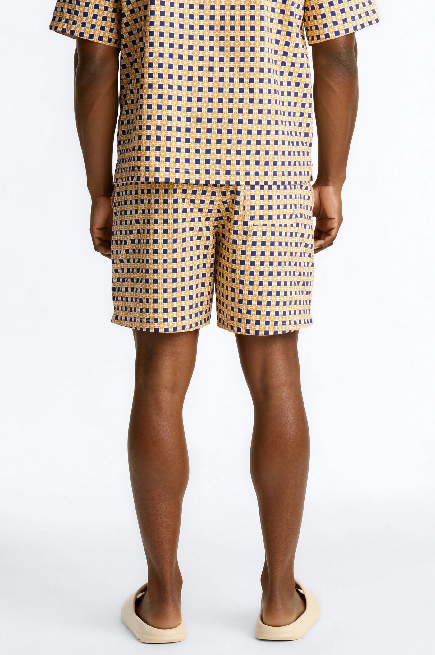 Laguna Mosaic Swim Trunk 7″ - Multi Color