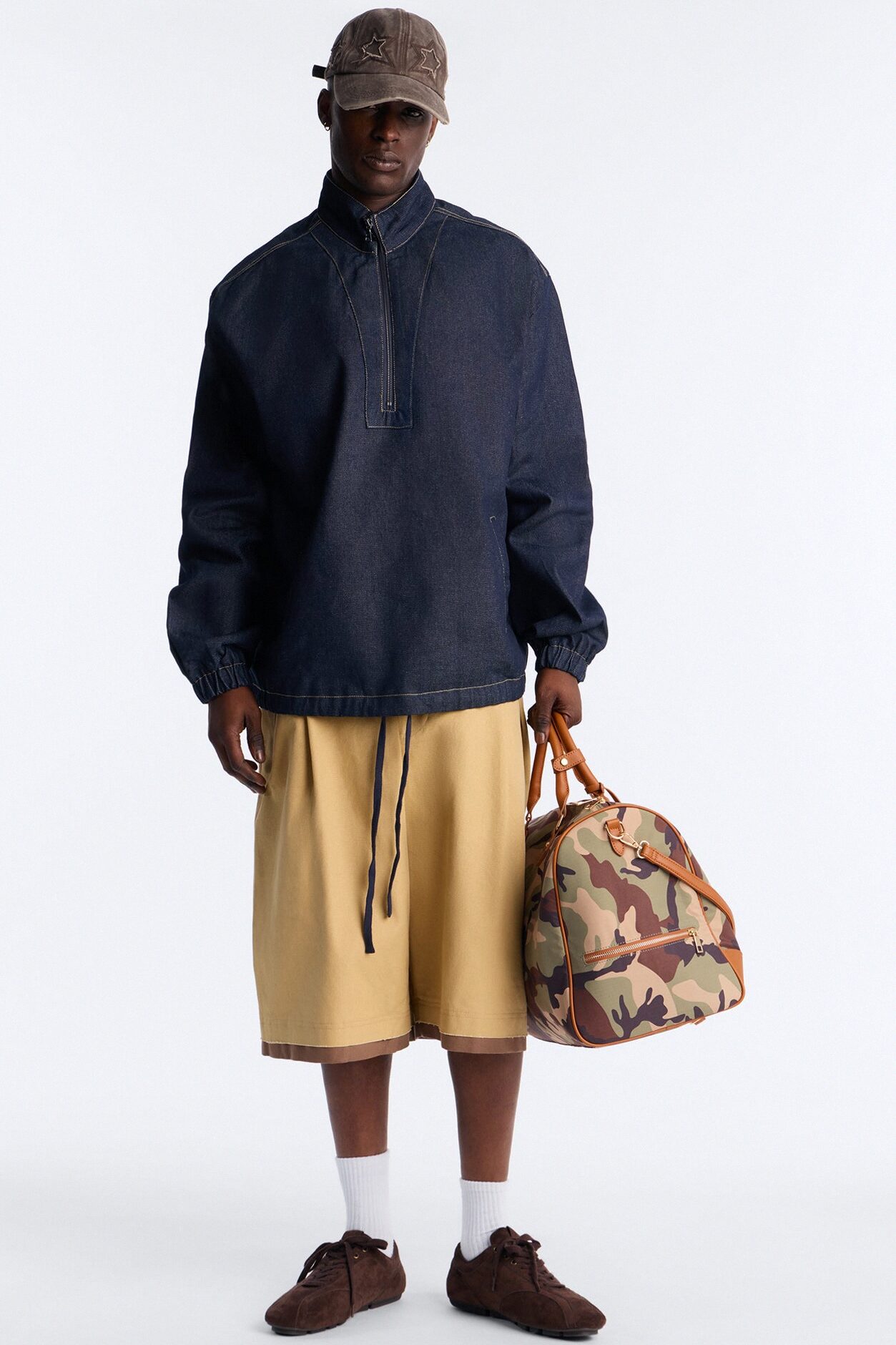 Mid Size Ripstop Weekender Duffle Bag - Camouflage