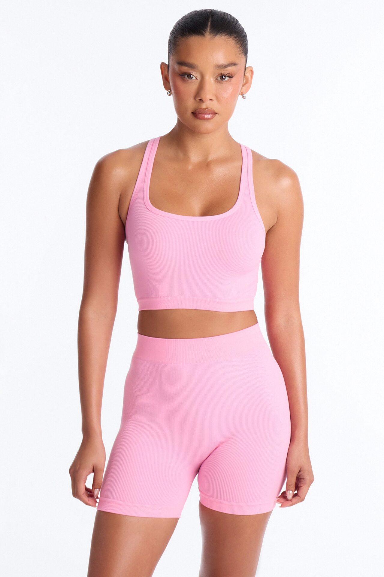 Avery Seamless Short Set - Pink