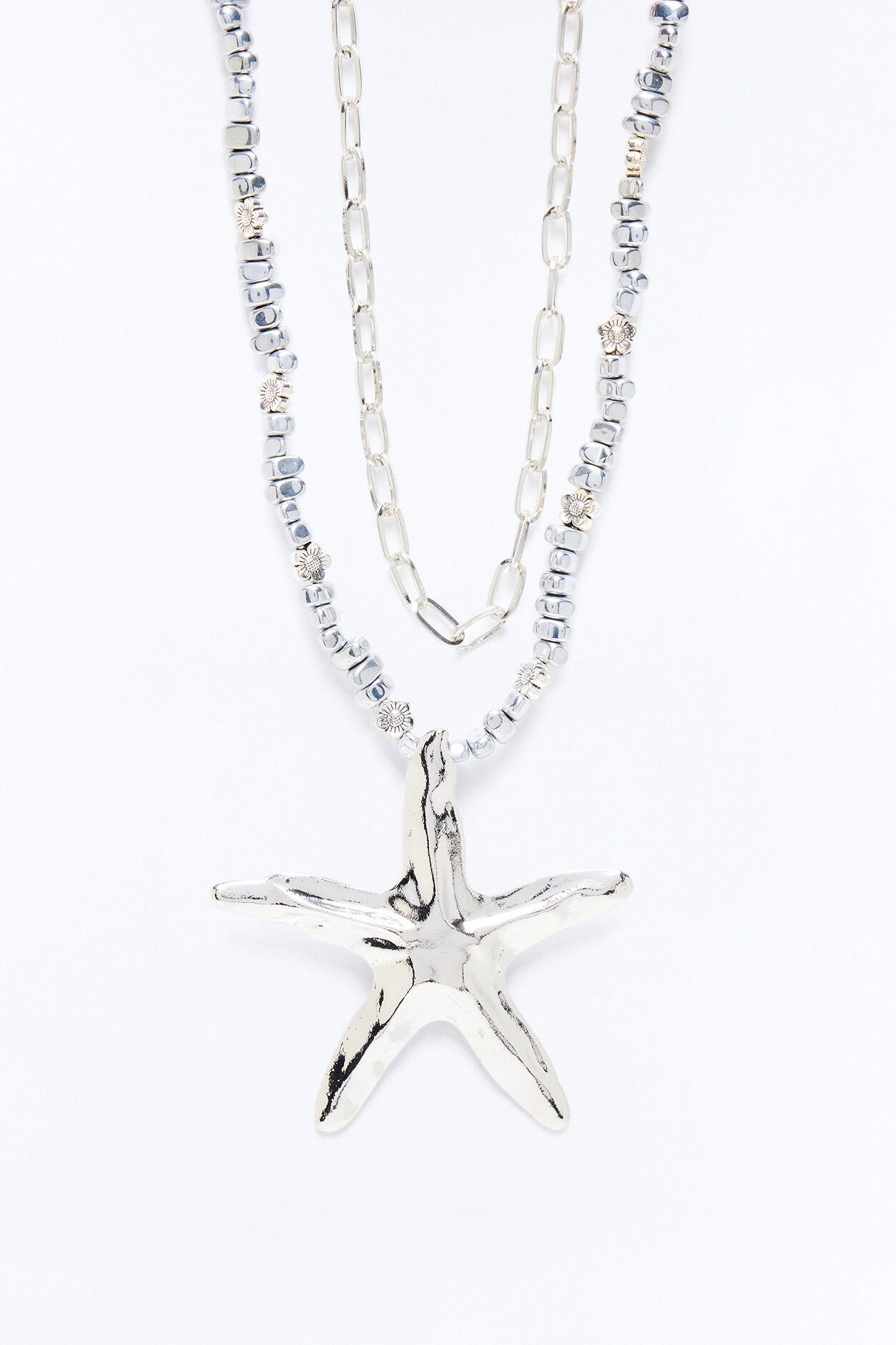 Sea Side Sadie Necklace - Silver