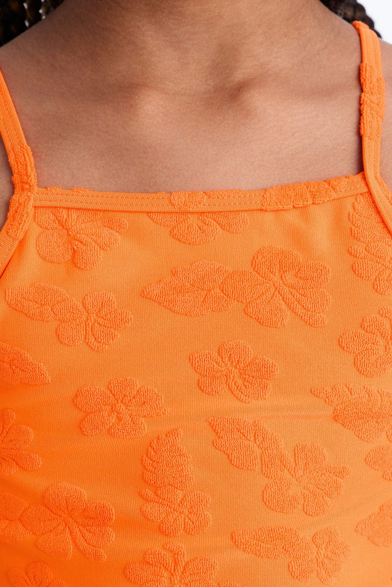 Mini See You At The Beach 2 Piece Tankini - Orange