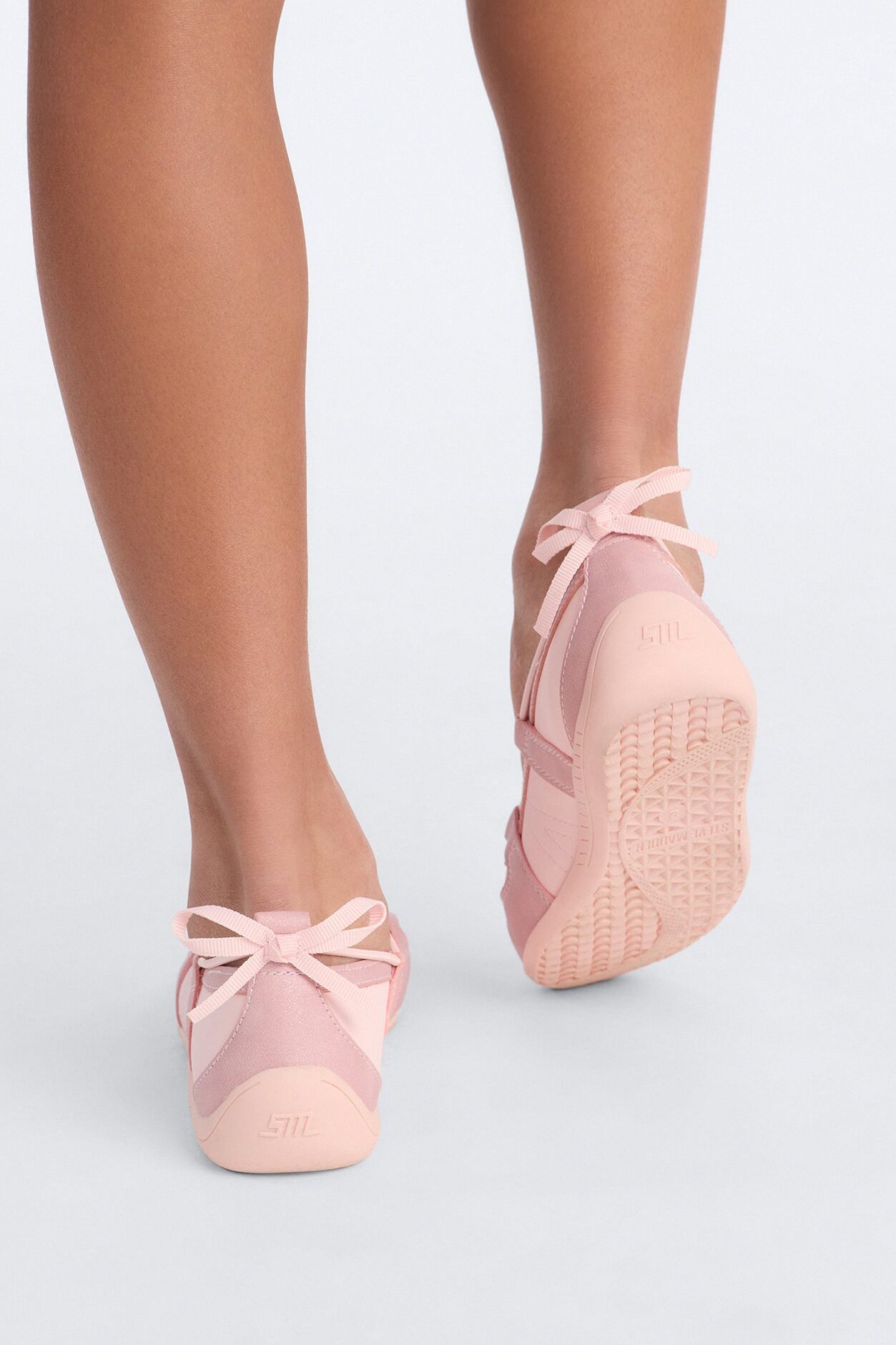 Mini Steve Madden Watch Me Twirl Sneakerina - Blush