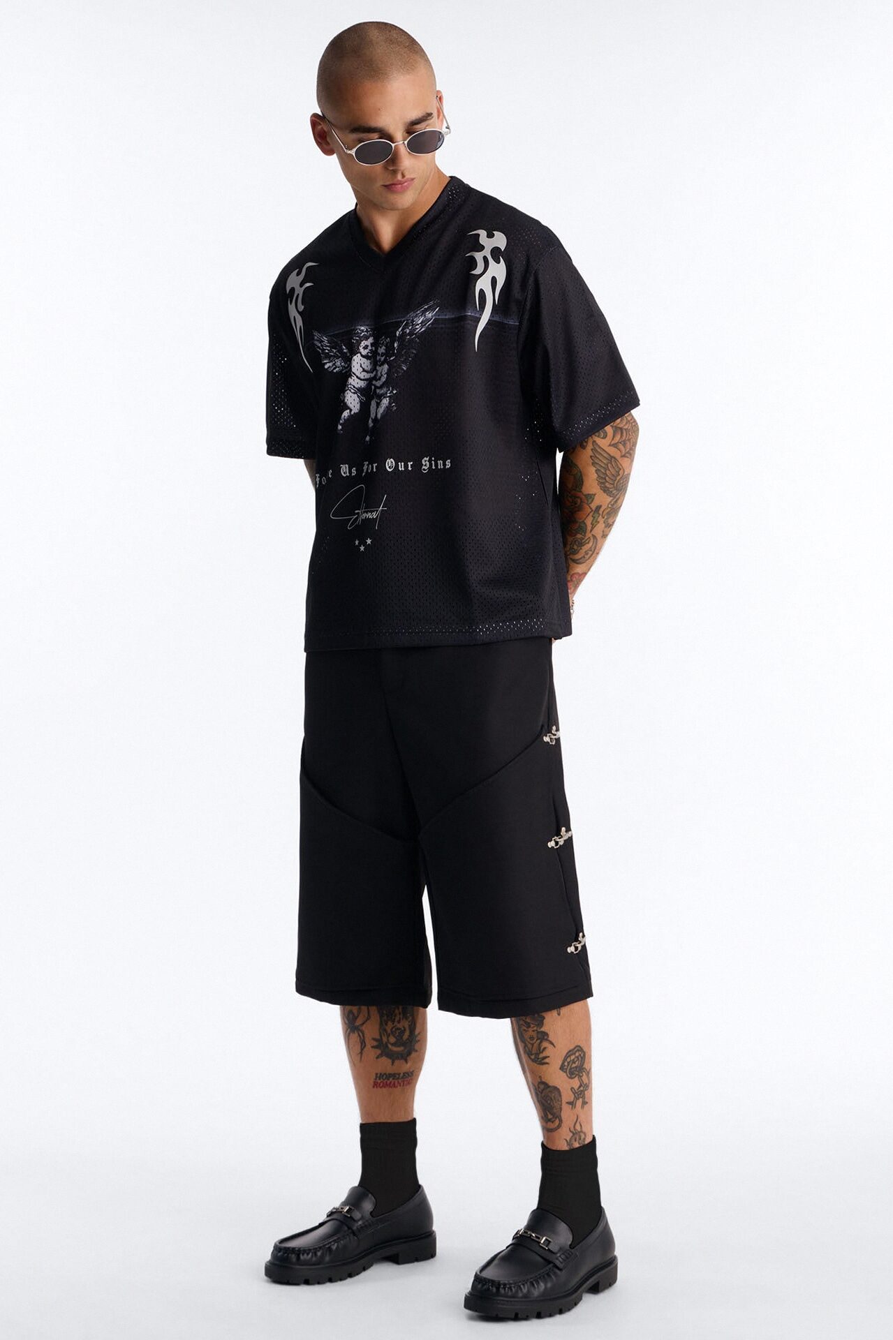 Eternal Mesh Jersey Short Sleeve - Black