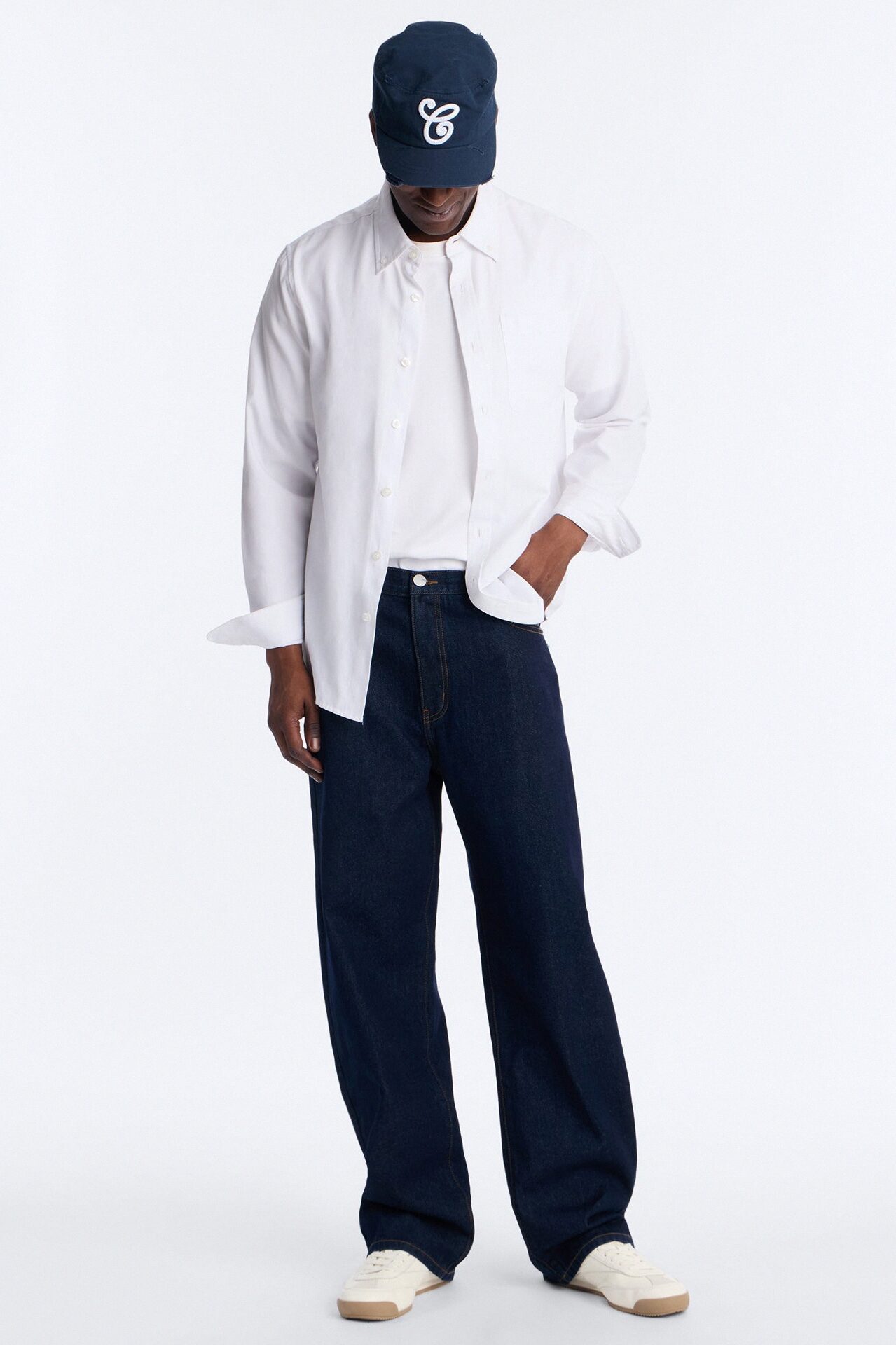 The Staple Baggy Jean - Dark Wash