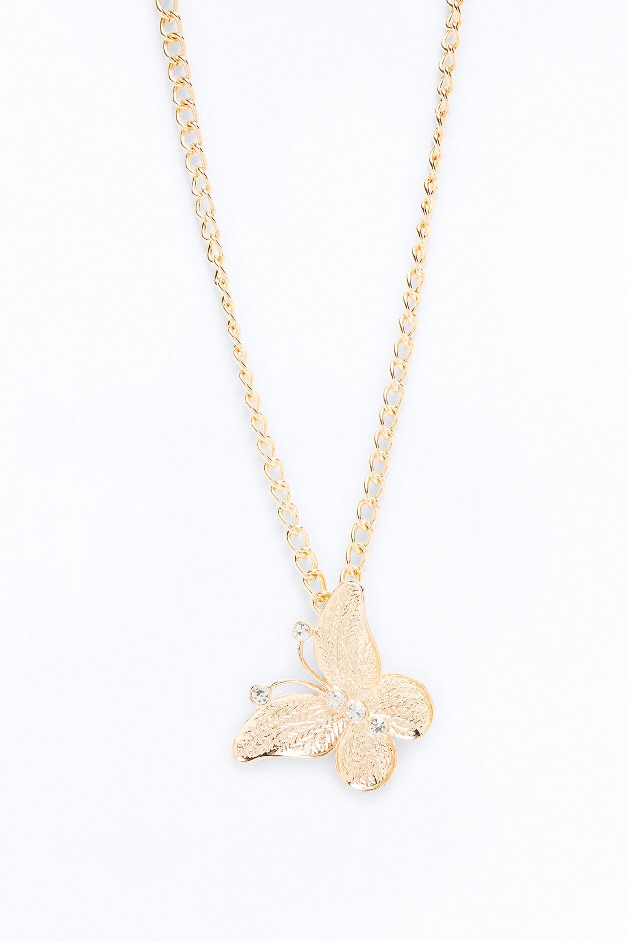 Golden Flutter Necklace - Gold