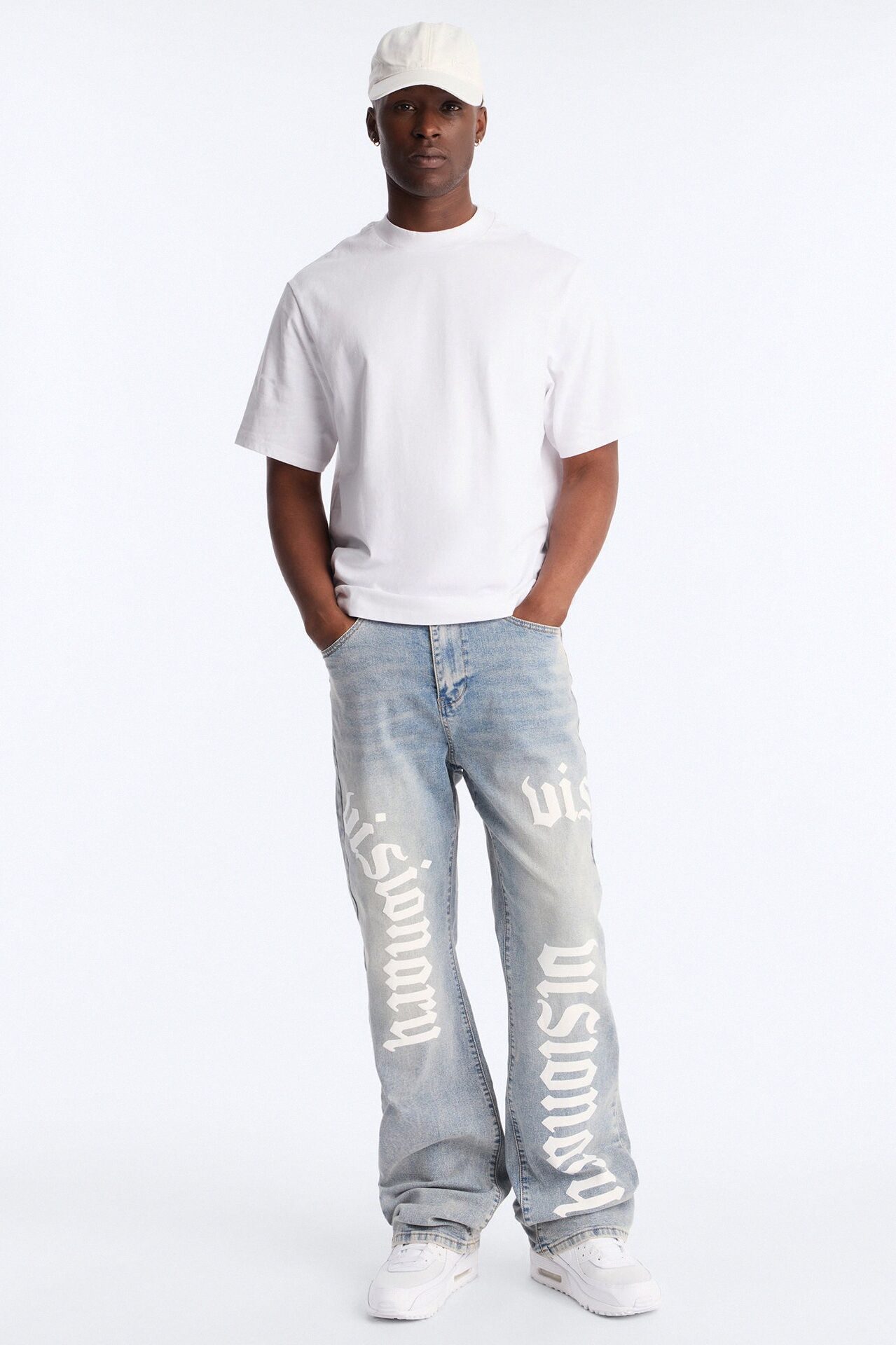Visionary Stacked Skinny Jean - Light Blue Wash