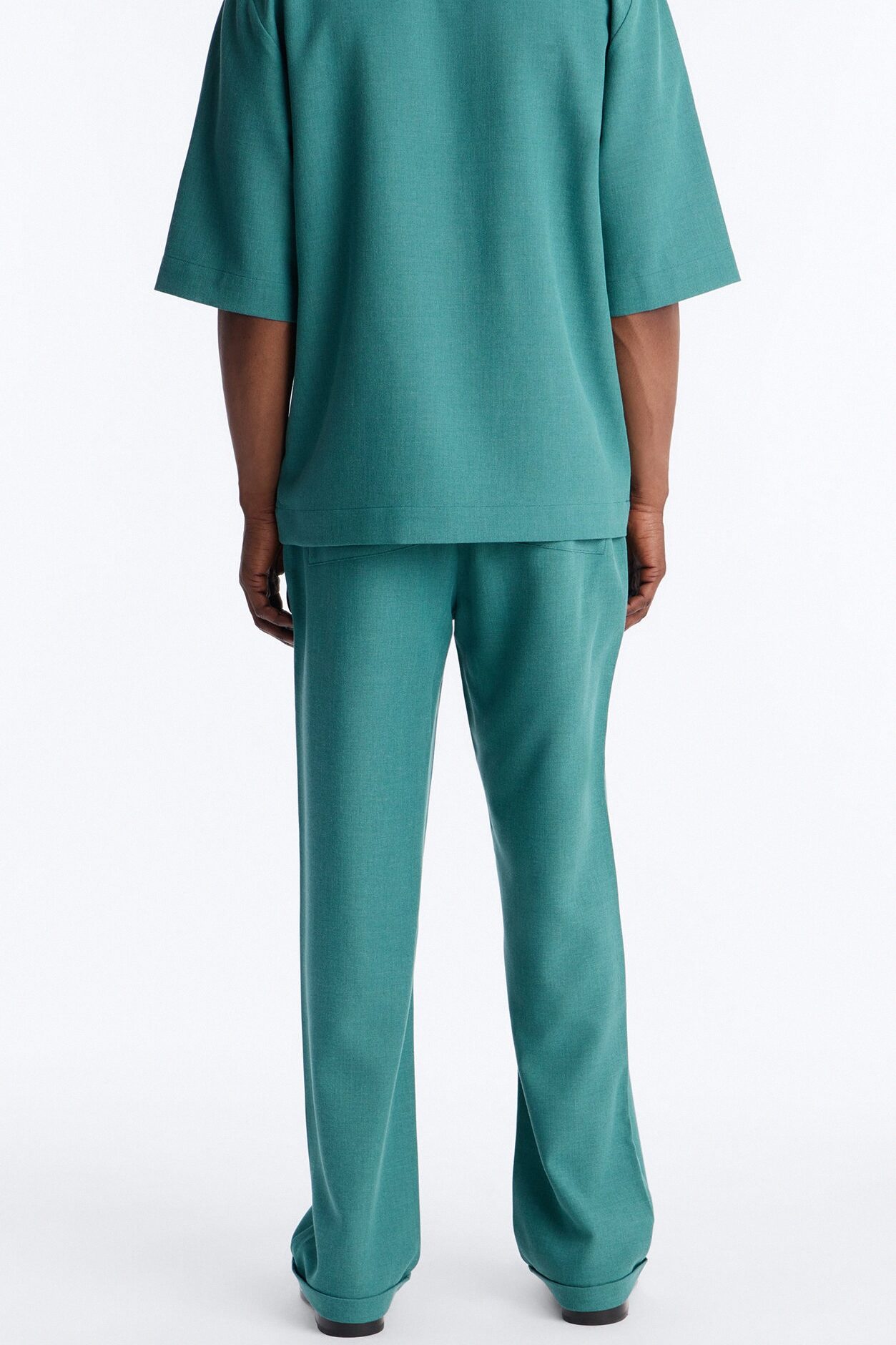 Sorrento Relaxed Trouser - Teal