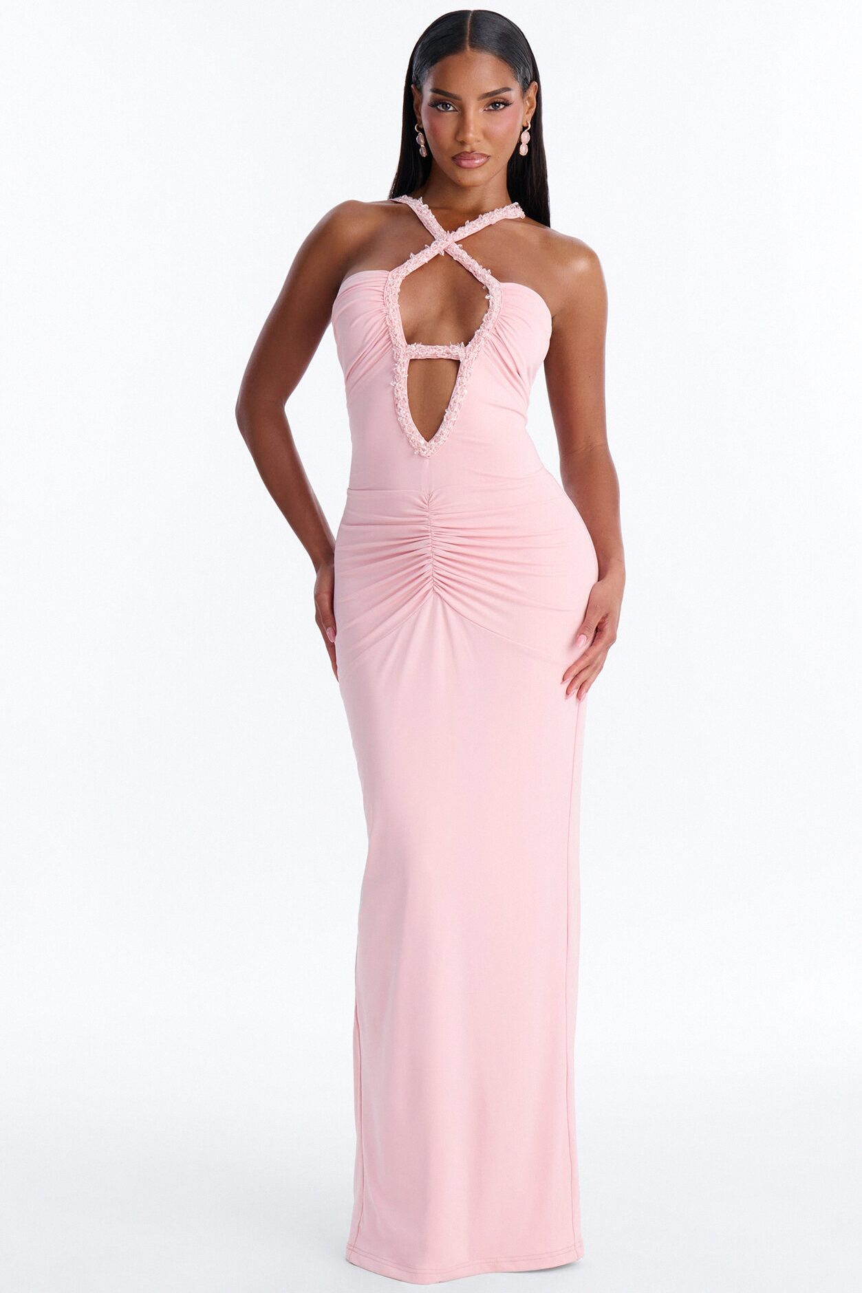 Alyna Maxi Dress - LightPink
