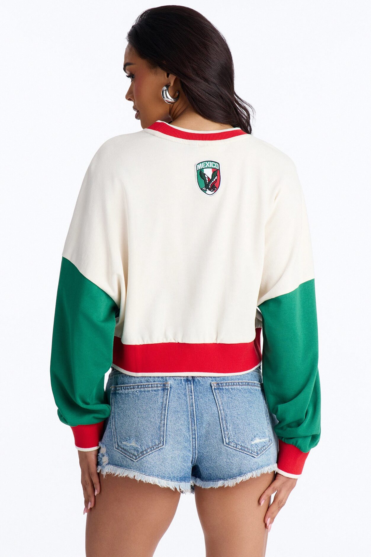 FIFA Mexico World Class Cropped Sweatshirt - Multi Color