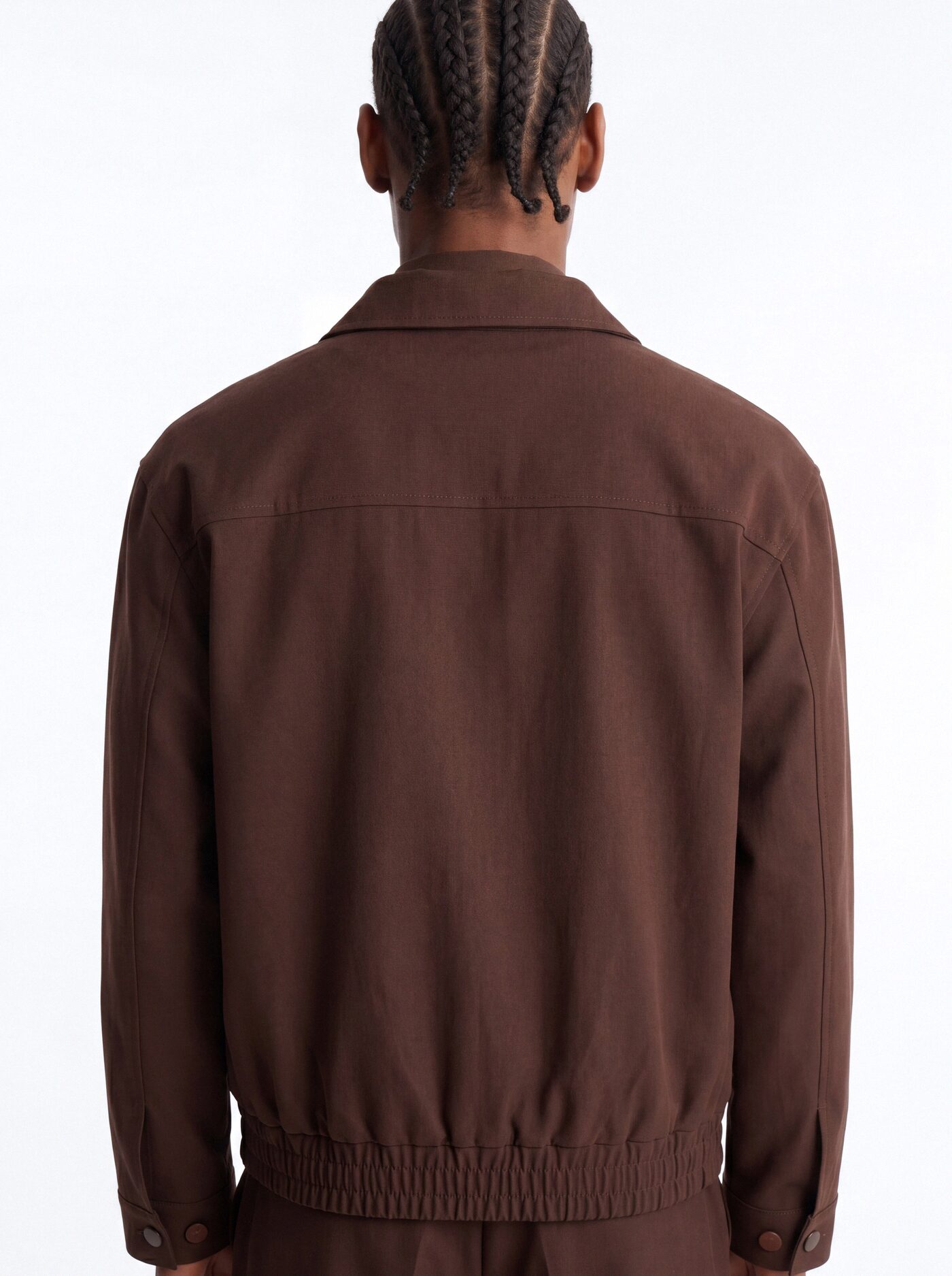 Modern Essential Jacket - Chocolate