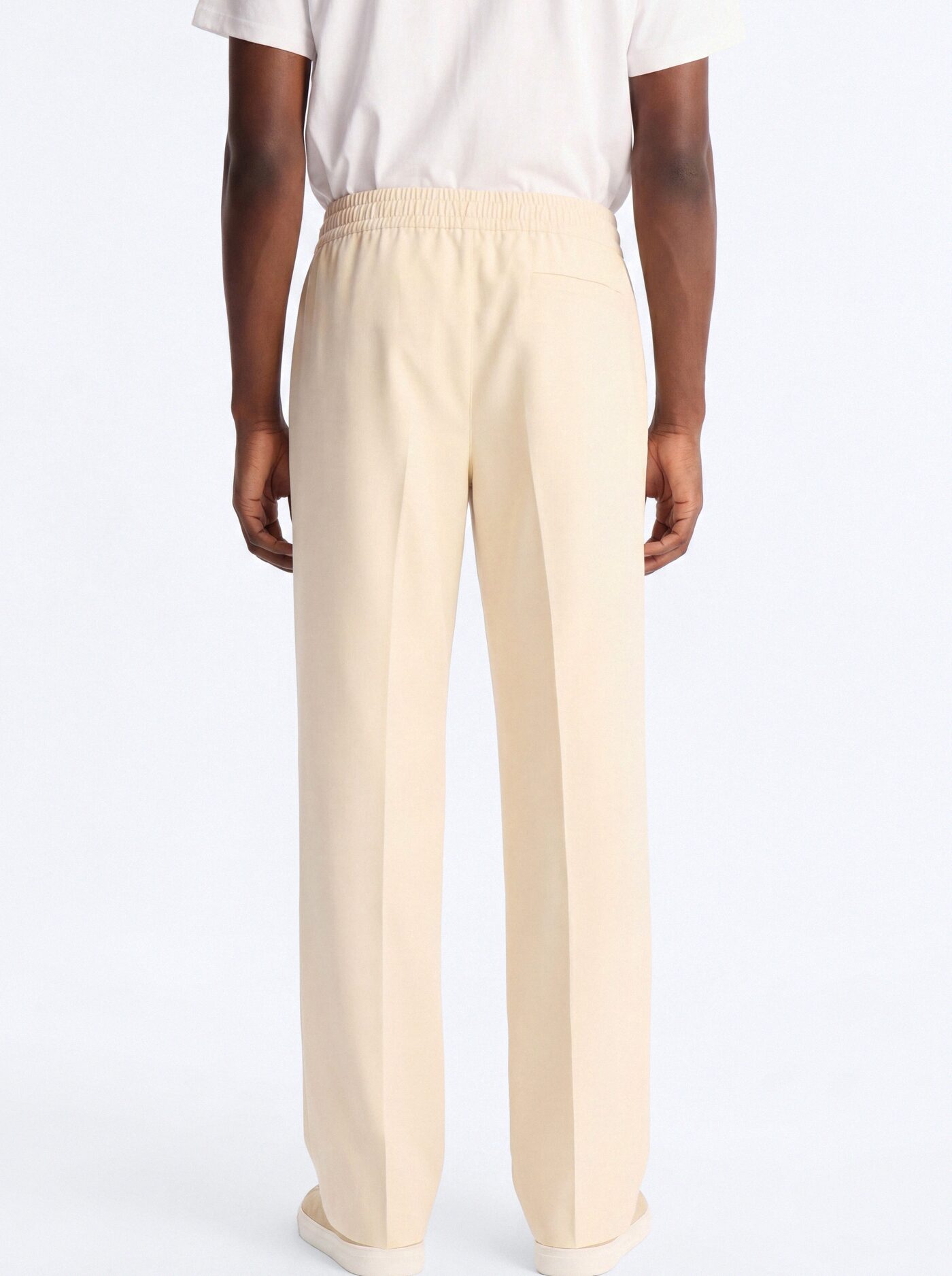 Modern Essential Slim Trouser - Off White