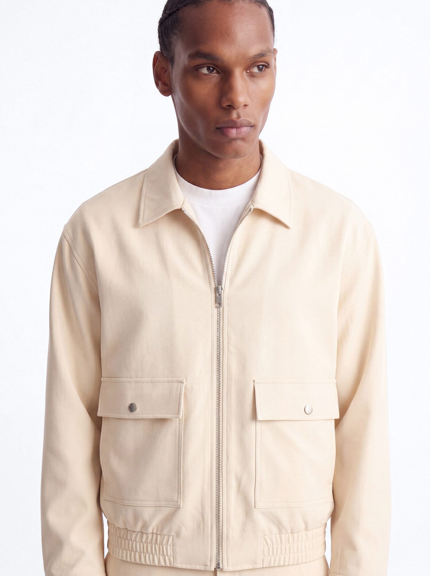 Modern Essential Jacket - Beige