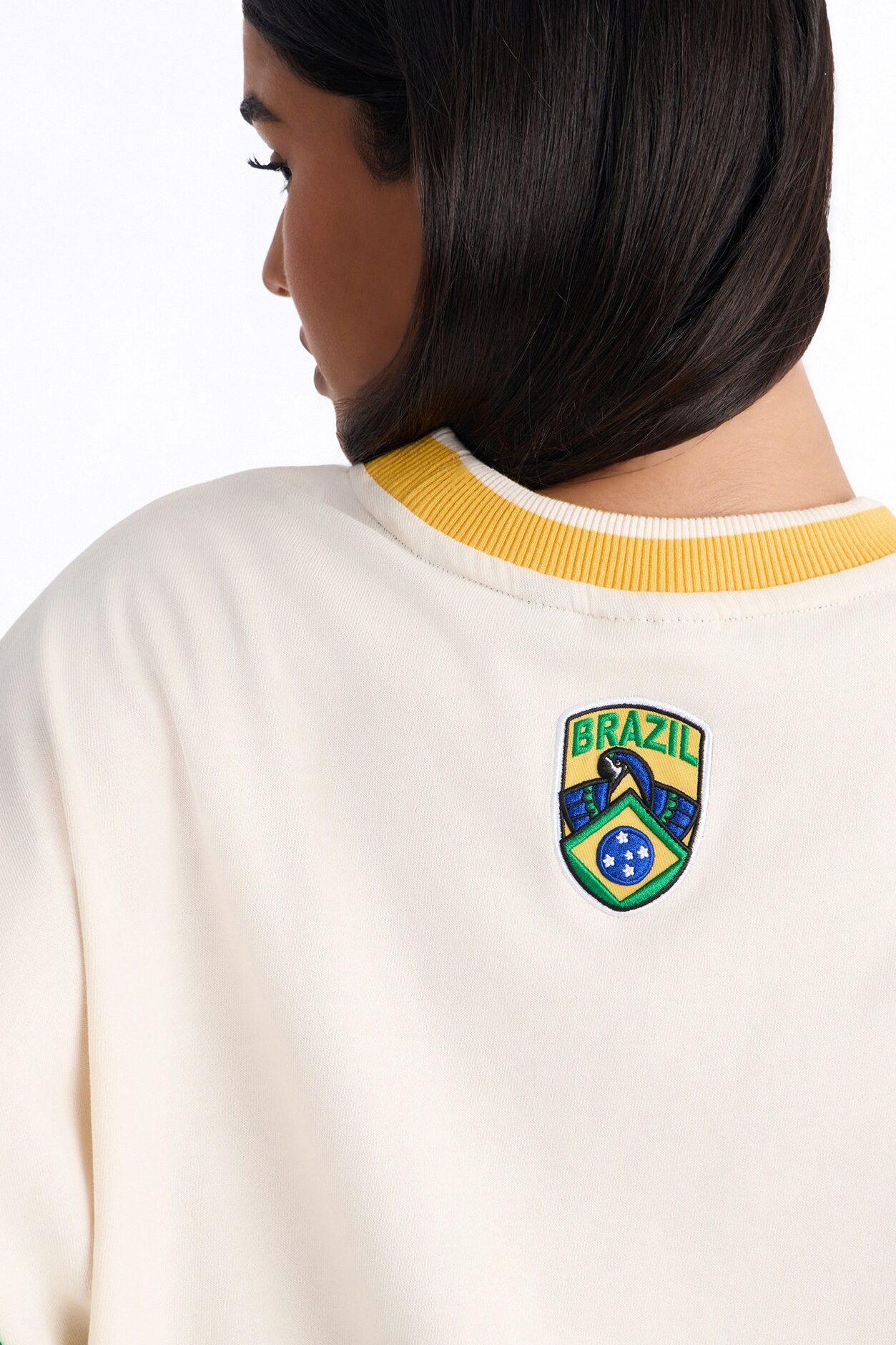 FIFA Brazil World Class Cropped Sweatshirt - Multi Color