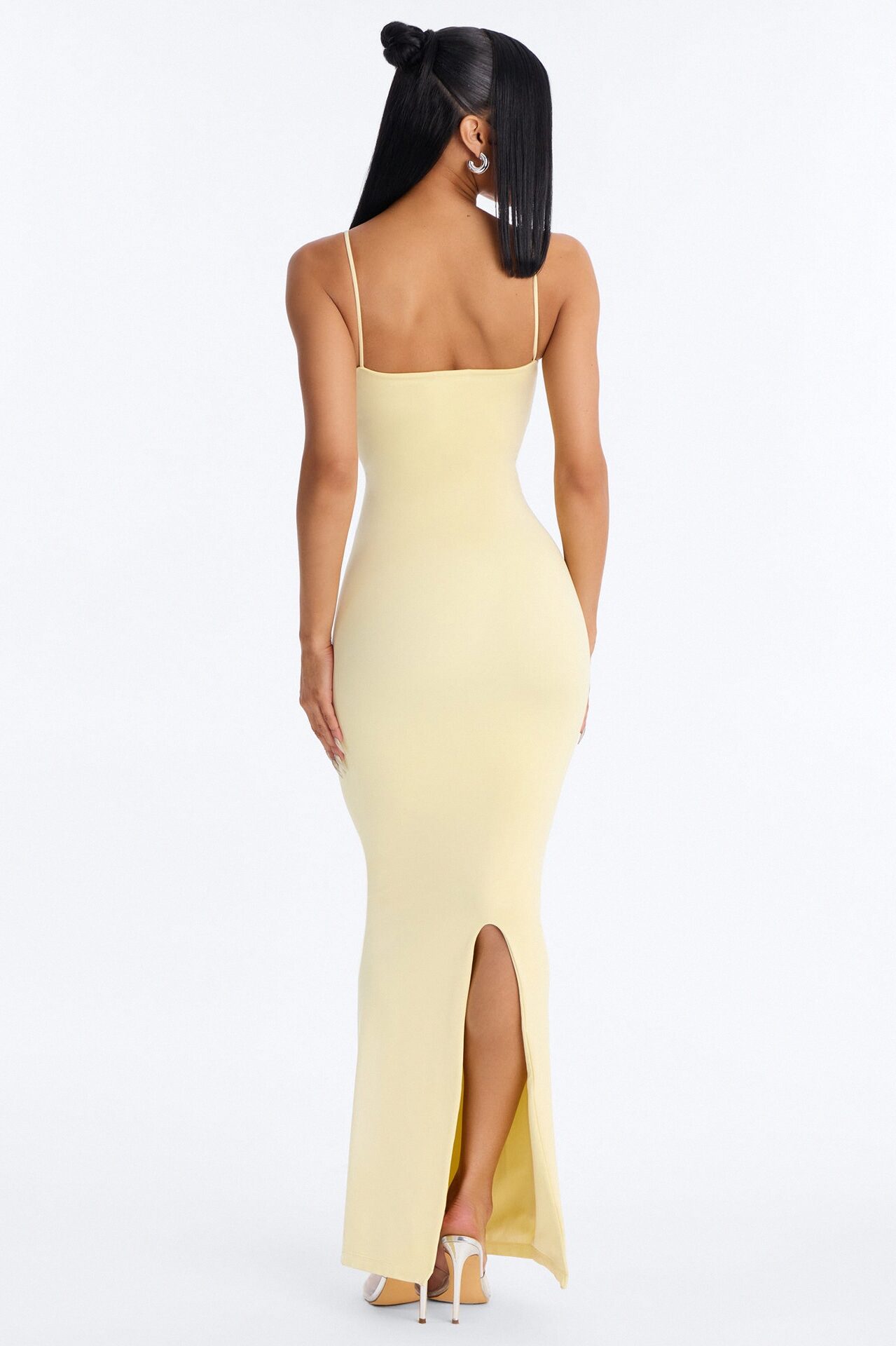 Seamless Smooth Double Lined Maxi Dress - Butter Yellow