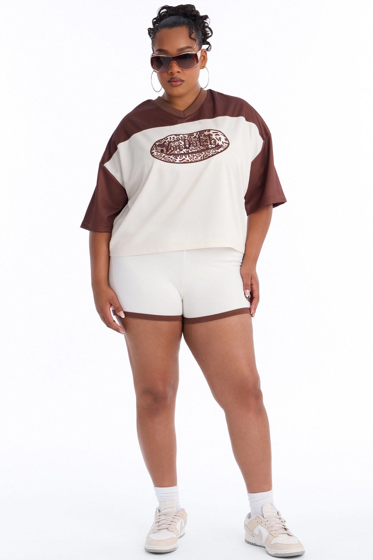 Von Dutch 92 Shorts - Cream/combo