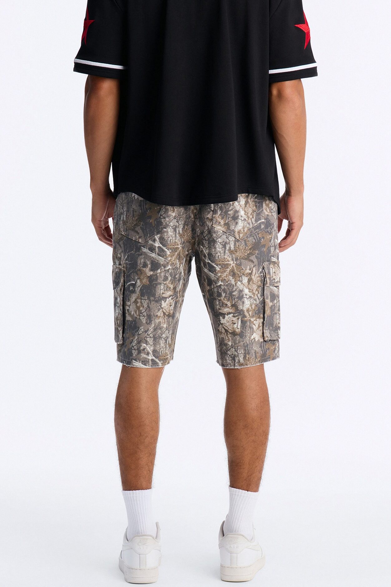 Twill Cargo Short - Camouflage