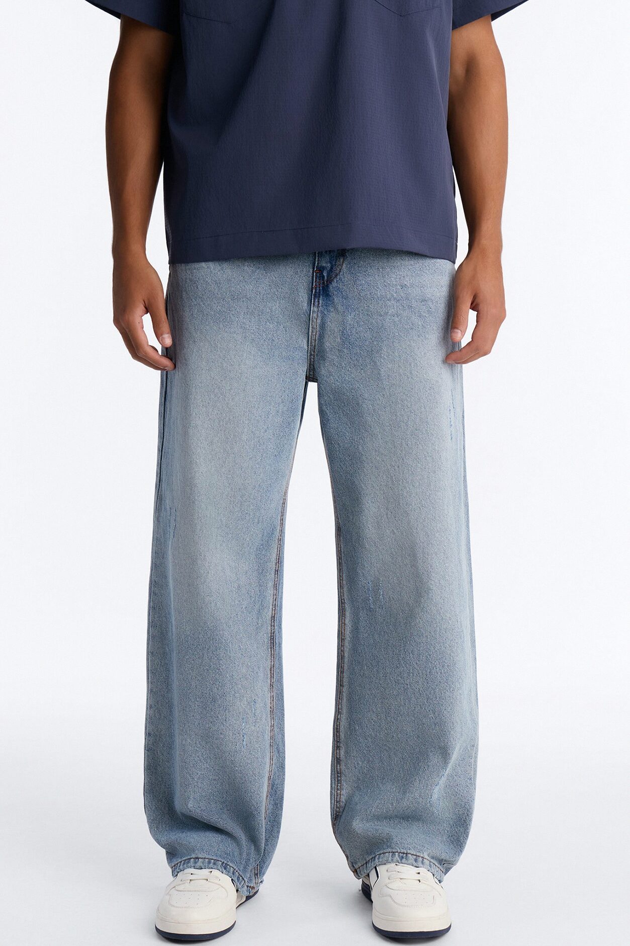 The Tuesday Baggy Jean - Vintage Blue Wash
