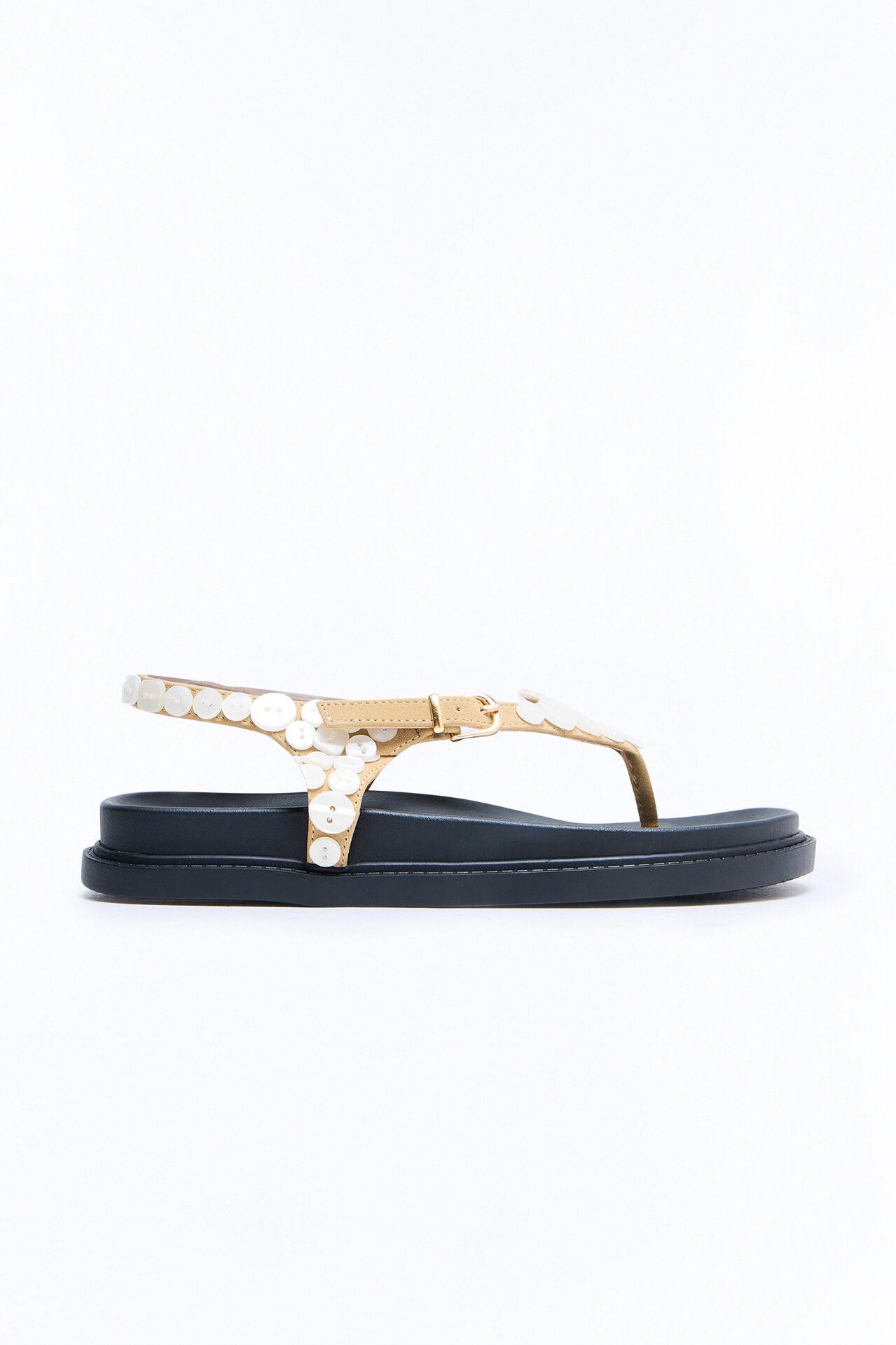 Kariselle Ankle Strap Sandals - Taupe